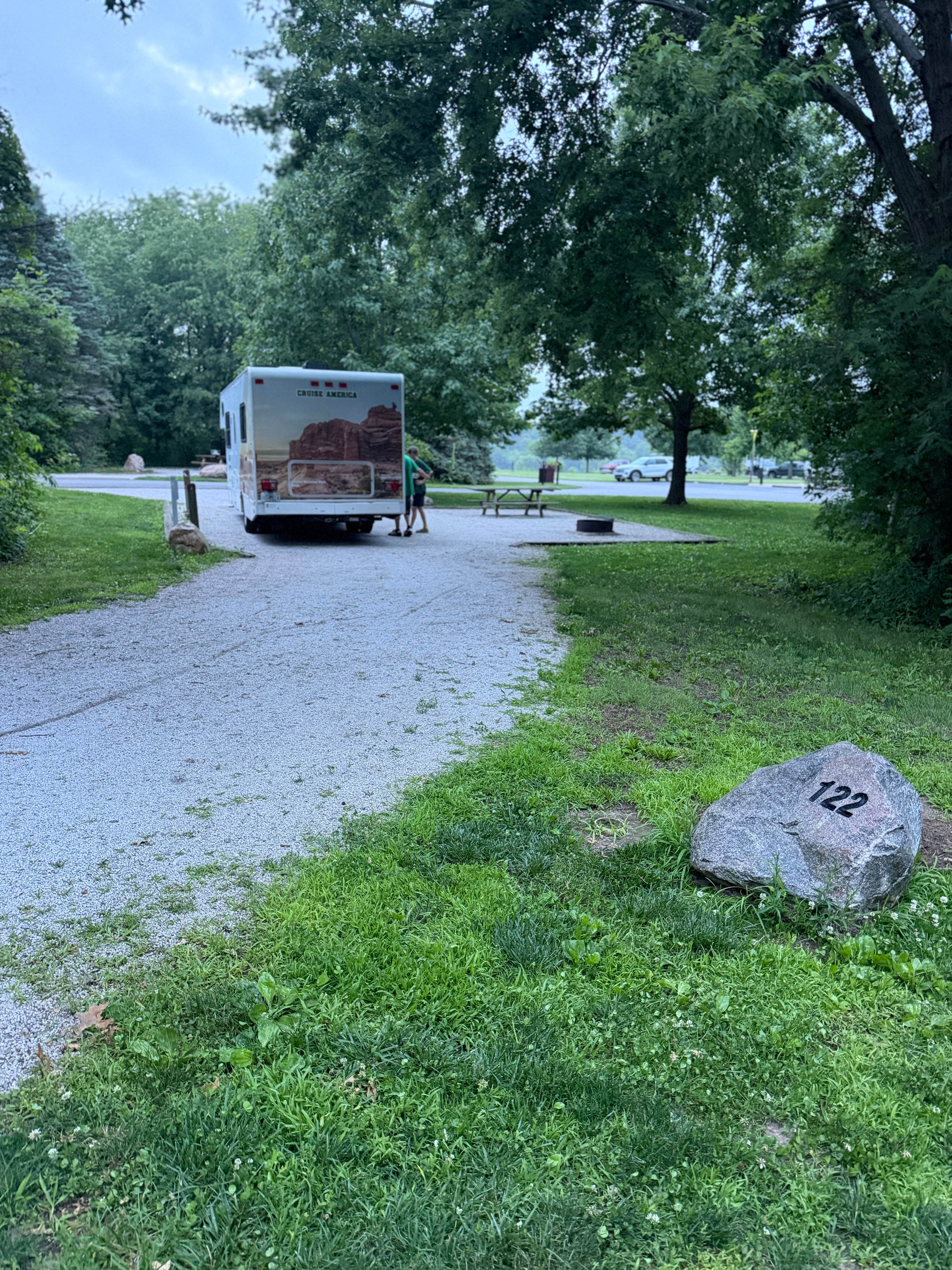 Kelly S.'s photo of rv camping at Prophetstown State Park Campground near Independence, IN