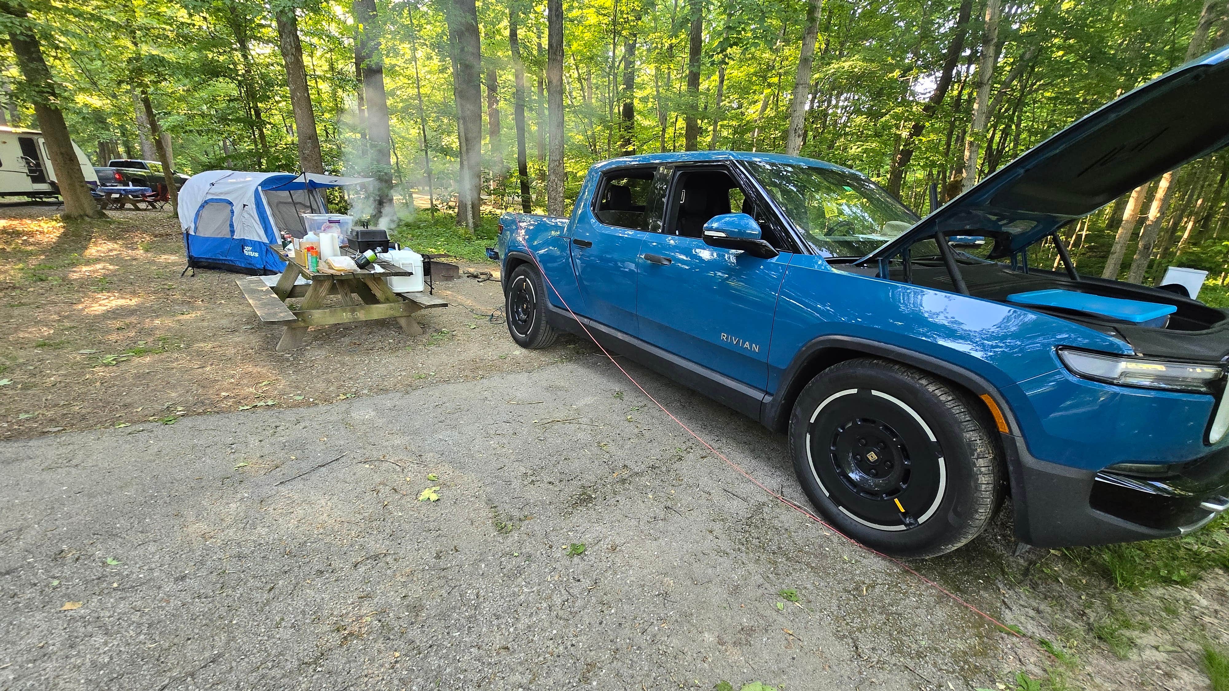 leif D.'s photo at Turkey Run State Park Campground near Rockville, IN