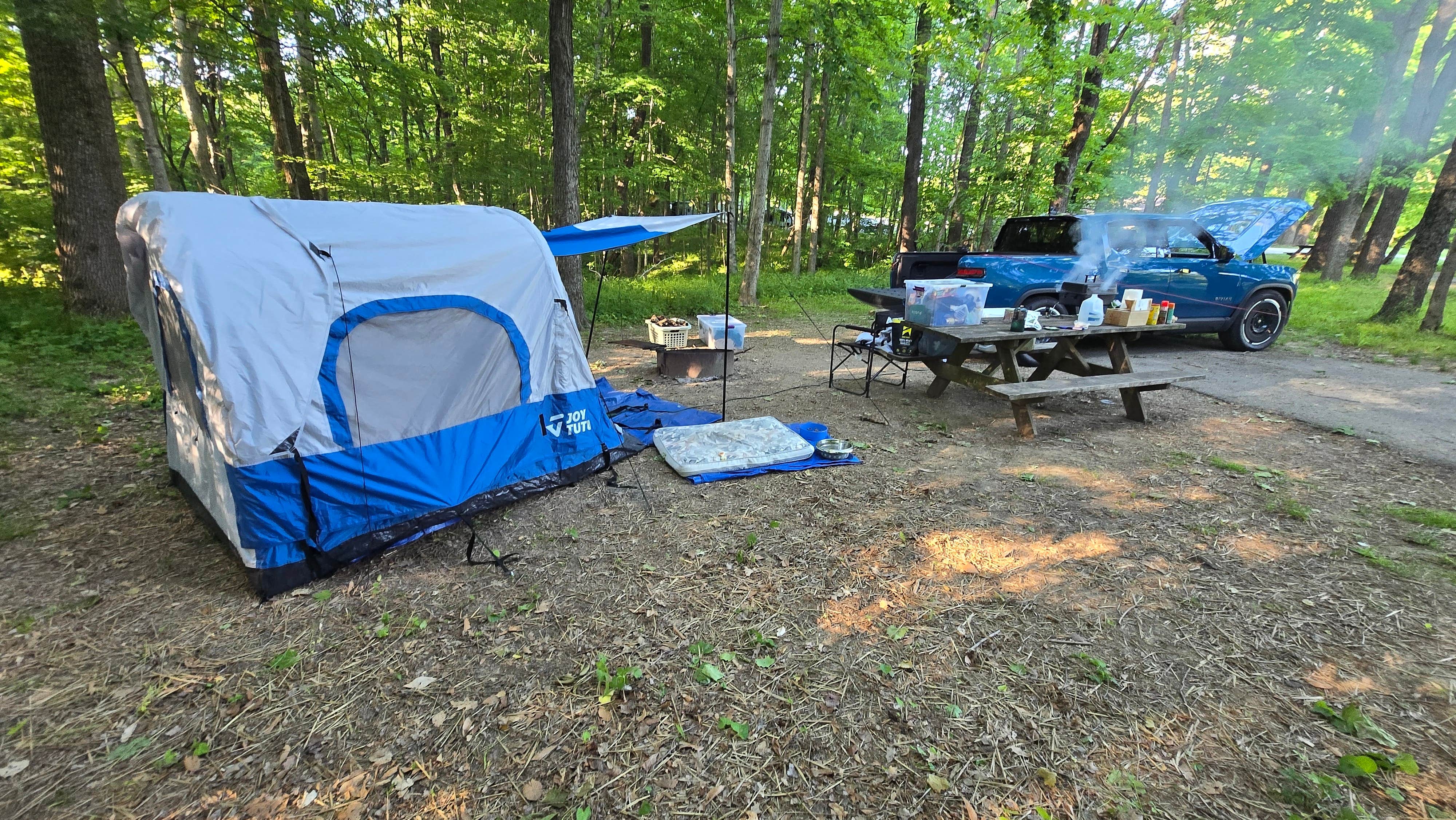leif D.'s photo at Turkey Run State Park Campground near Waveland, IN