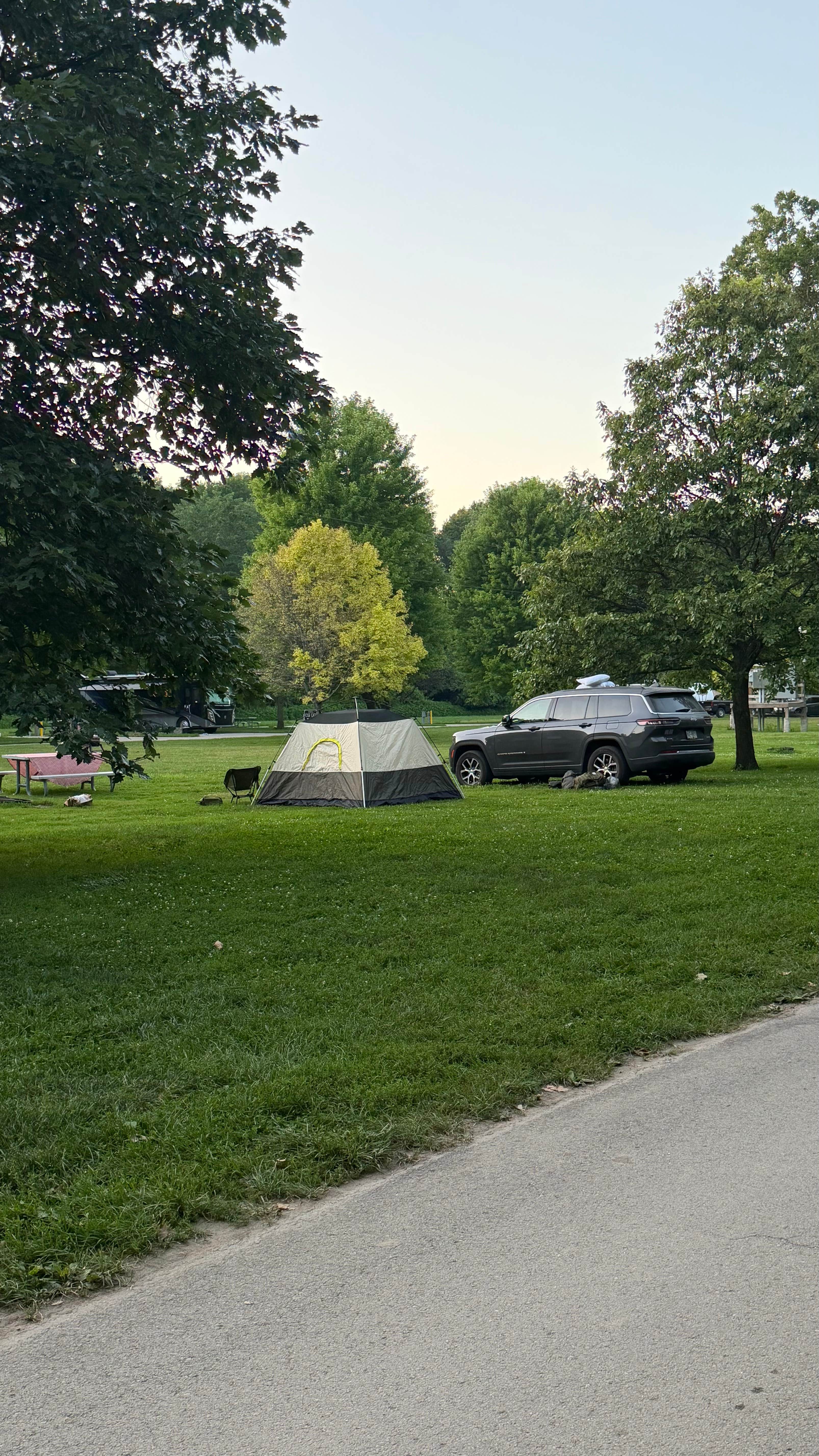 Camper-submitted photo at White River Campground near Fishers, IN
