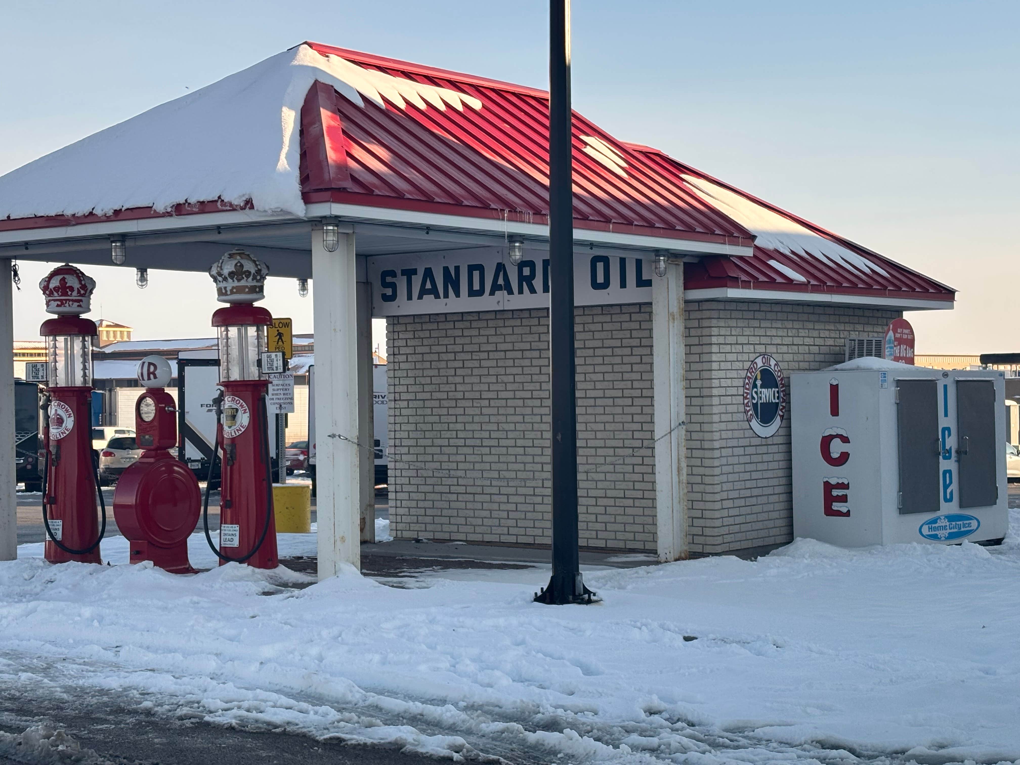 Camper-submitted photo at Iowa 80 Truckstop near Mississippi River - Pools 11-22