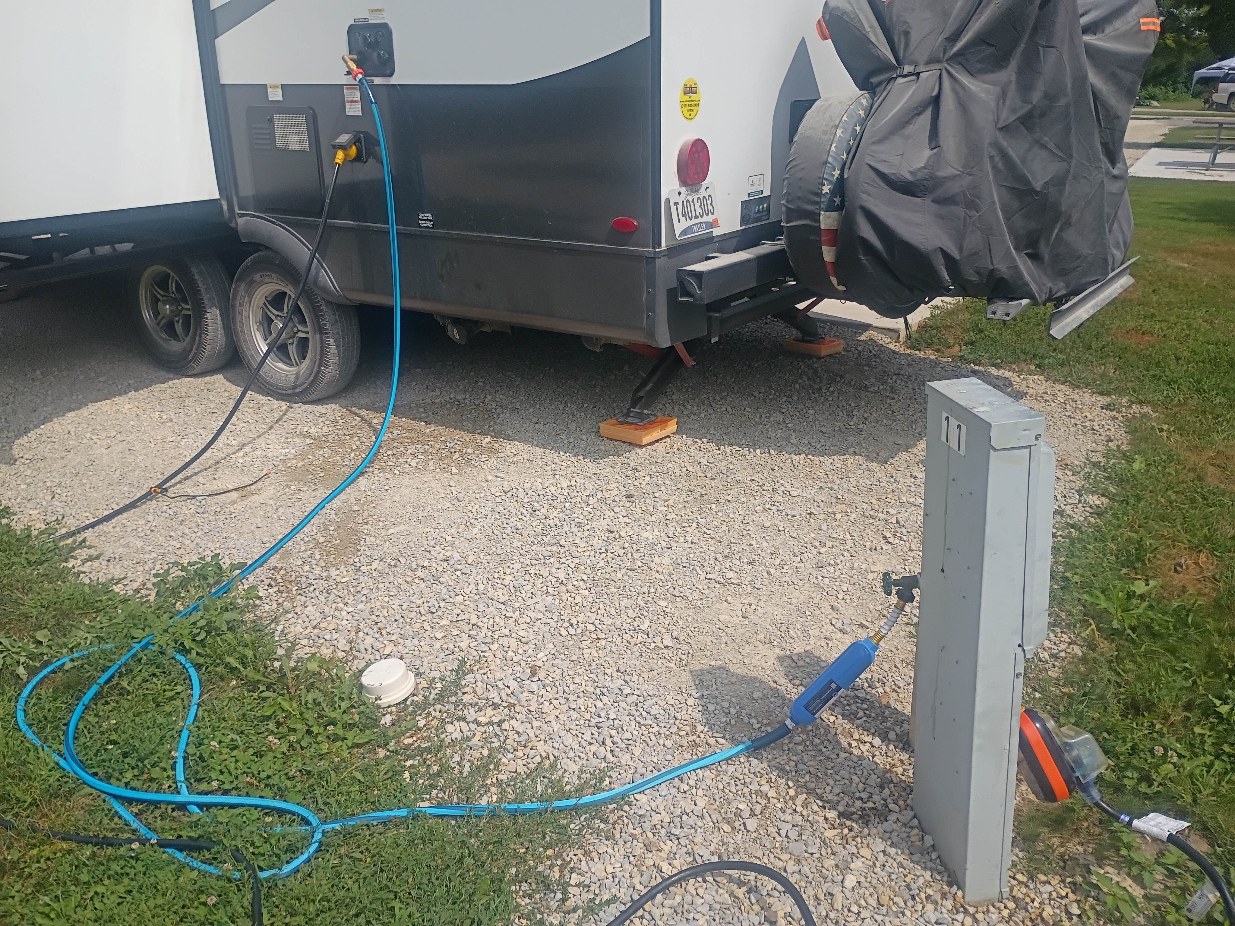 Camper-submitted photo at Airport Lake Park Campground near Hampton, IA