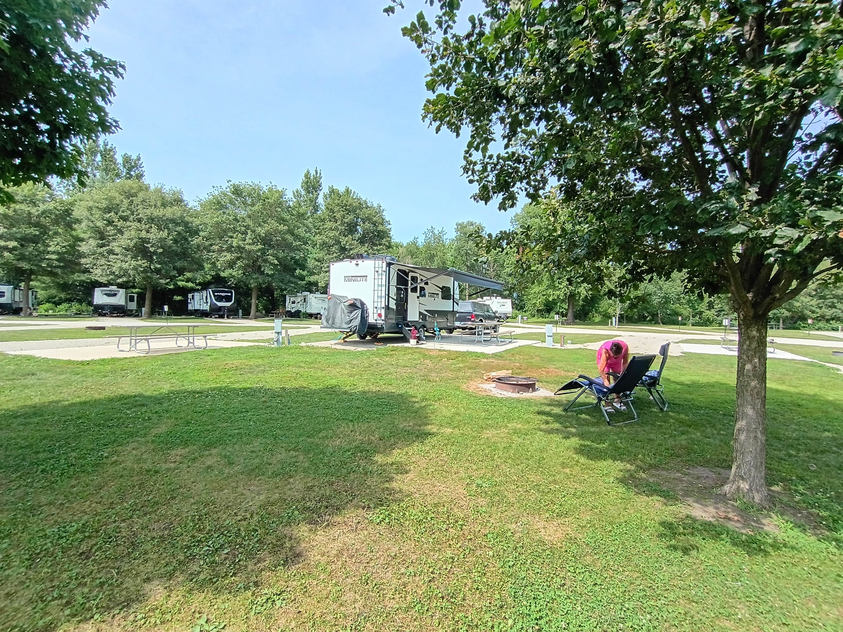 Garet W.'s photo at Airport Lake Park Campground near Rockford, IA