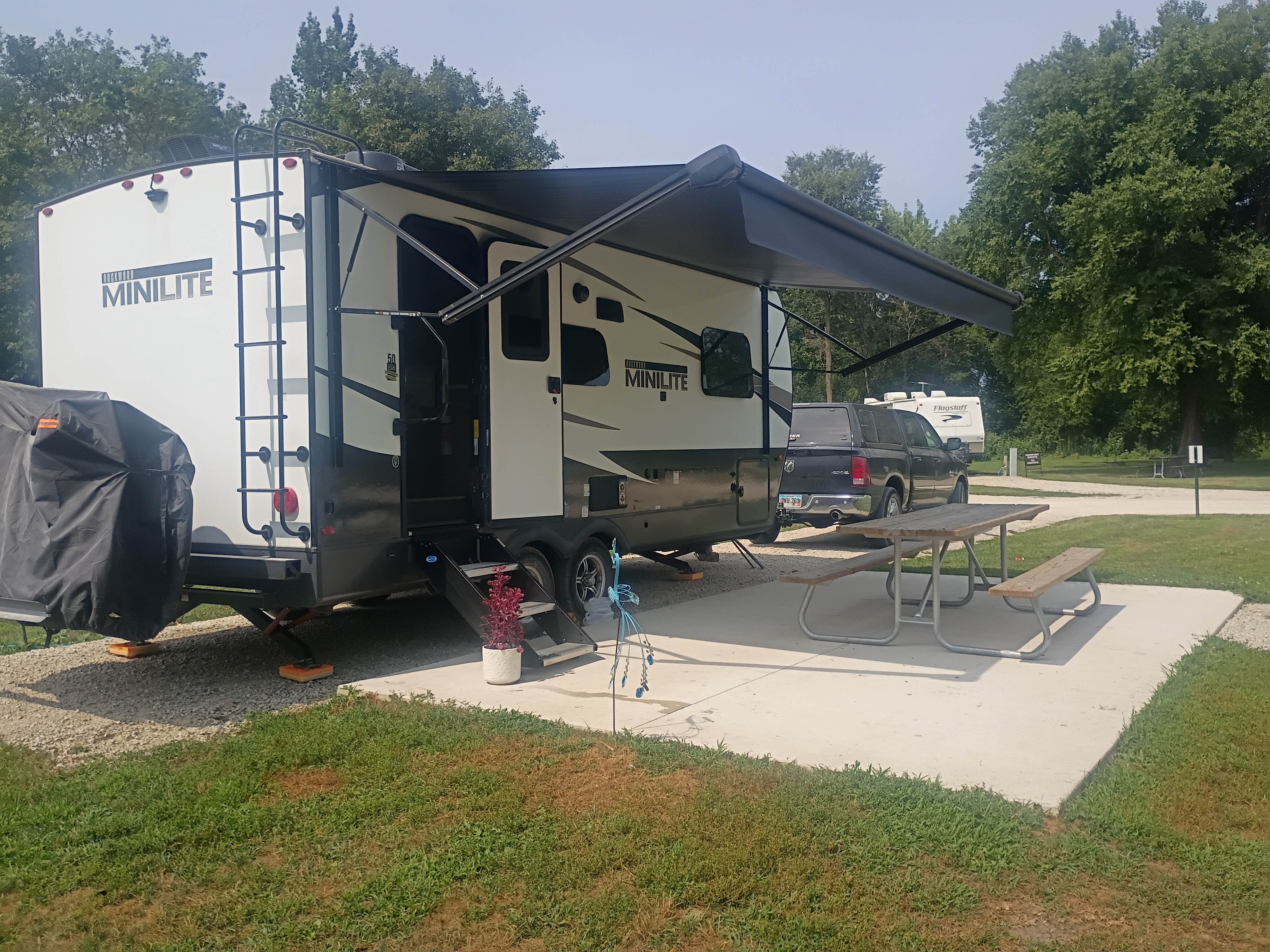 Camper-submitted photo at Airport Lake Park Campground near Hampton, IA