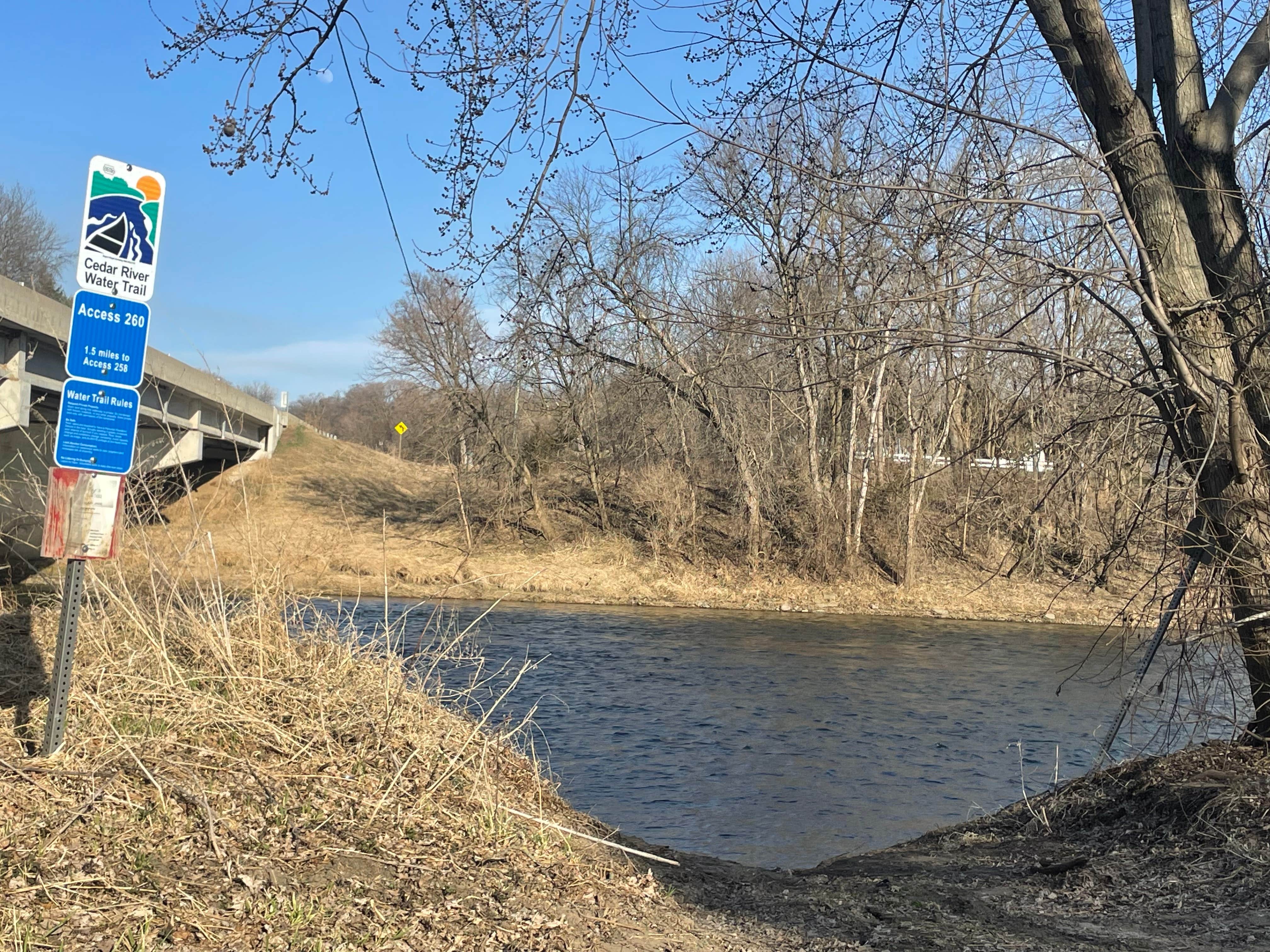Camper-submitted photo at Cedar Bridge County Park near Osage, IA