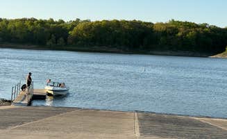 Janet R.'s photo of camping with pets at West Overlook Campground near Oxford, IA