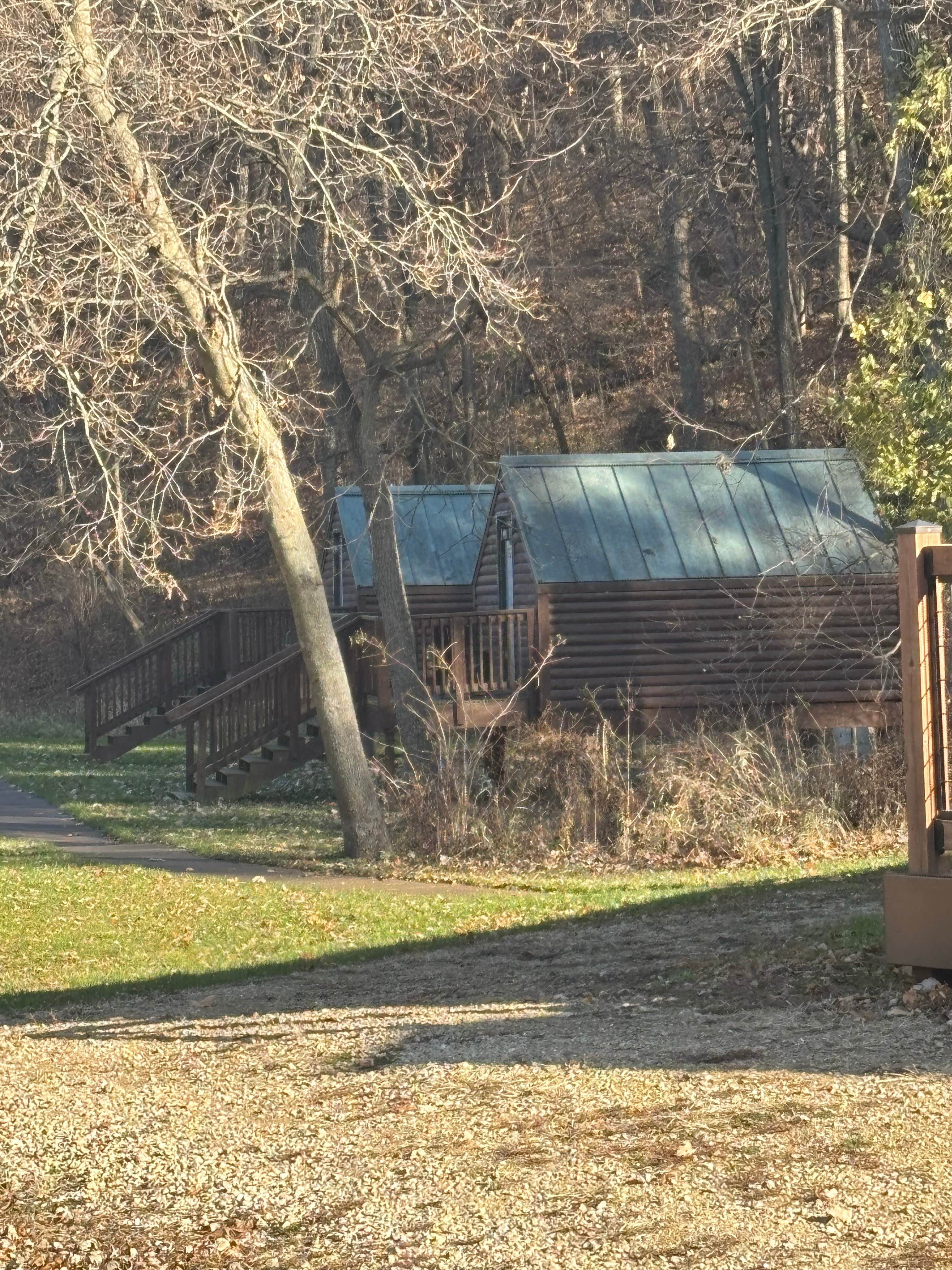 James M.'s photo of a cabin at Eden Valley Refuge near Cedar Rapids, IA