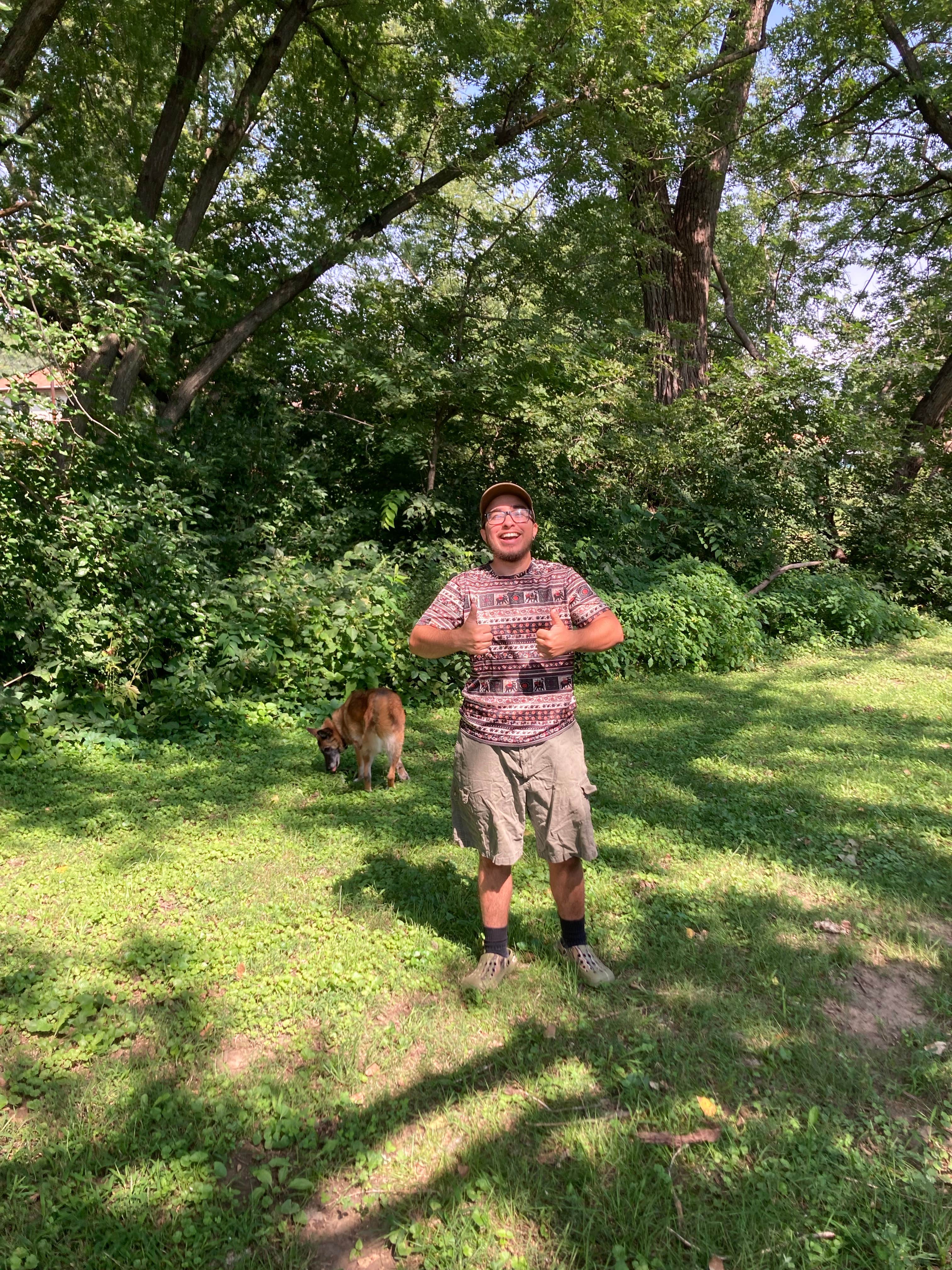 Ayden Cypress W.'s photo of camping with pets at Glenwood Lake Park near Council Bluffs, IA