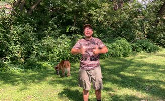 Ayden Cypress W.'s photo of camping with pets at Glenwood Lake Park near Council Bluffs, IA