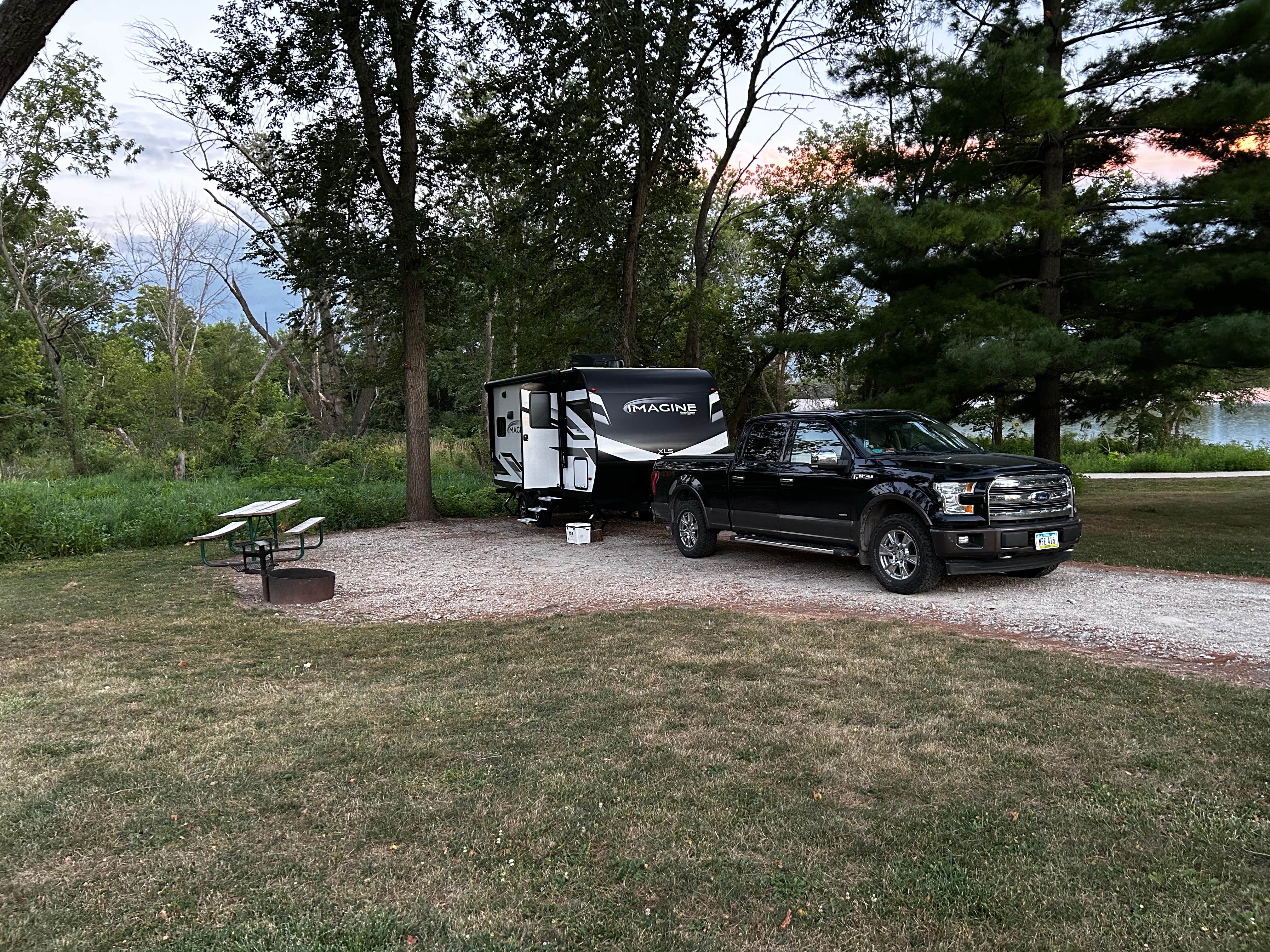 Laura W.'s photo of rv camping at Green Valley State Park Campground near Bedford, IA