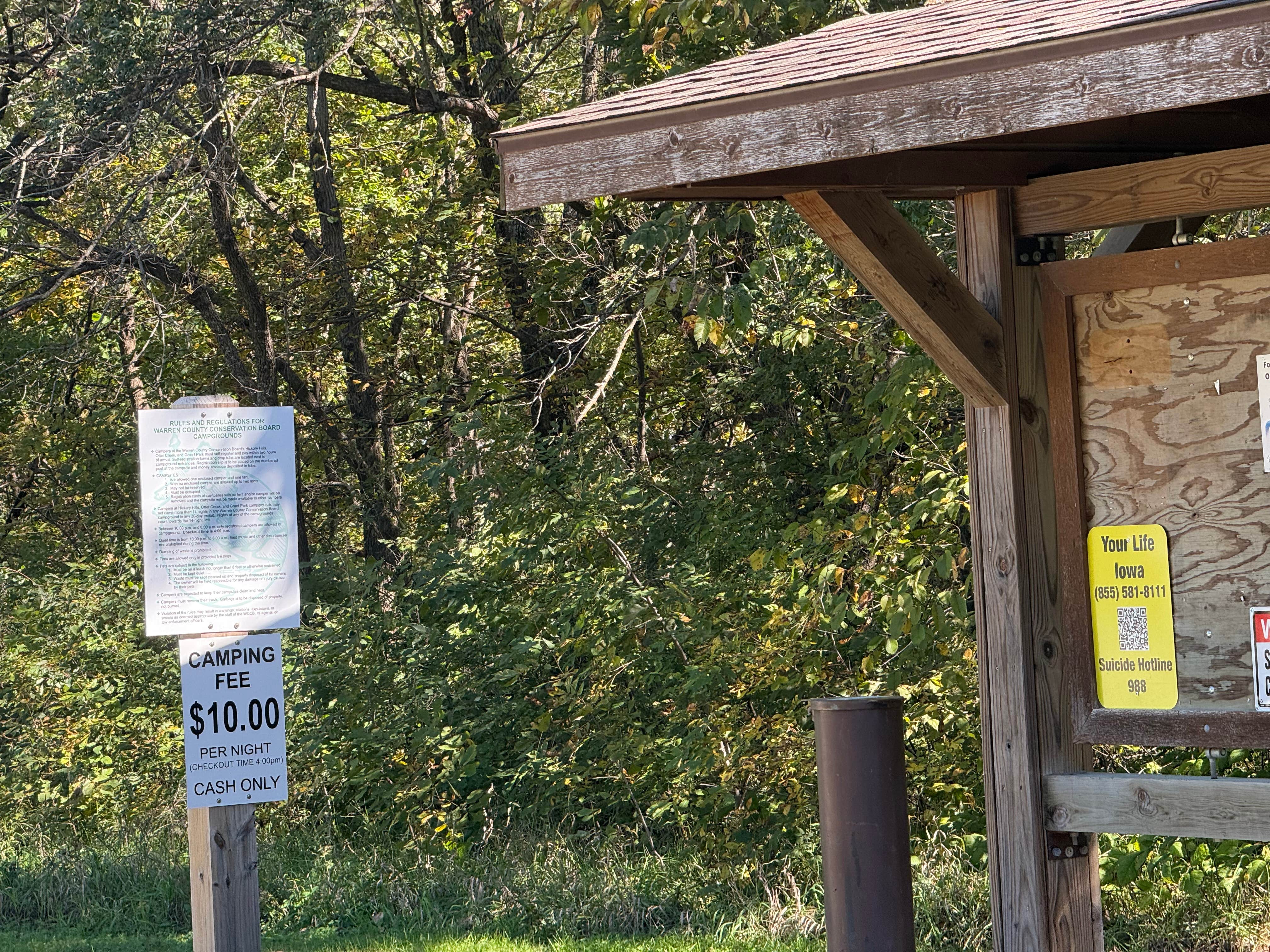 Camper-submitted photo at Hickory Hills Park near Woodburn, IA
