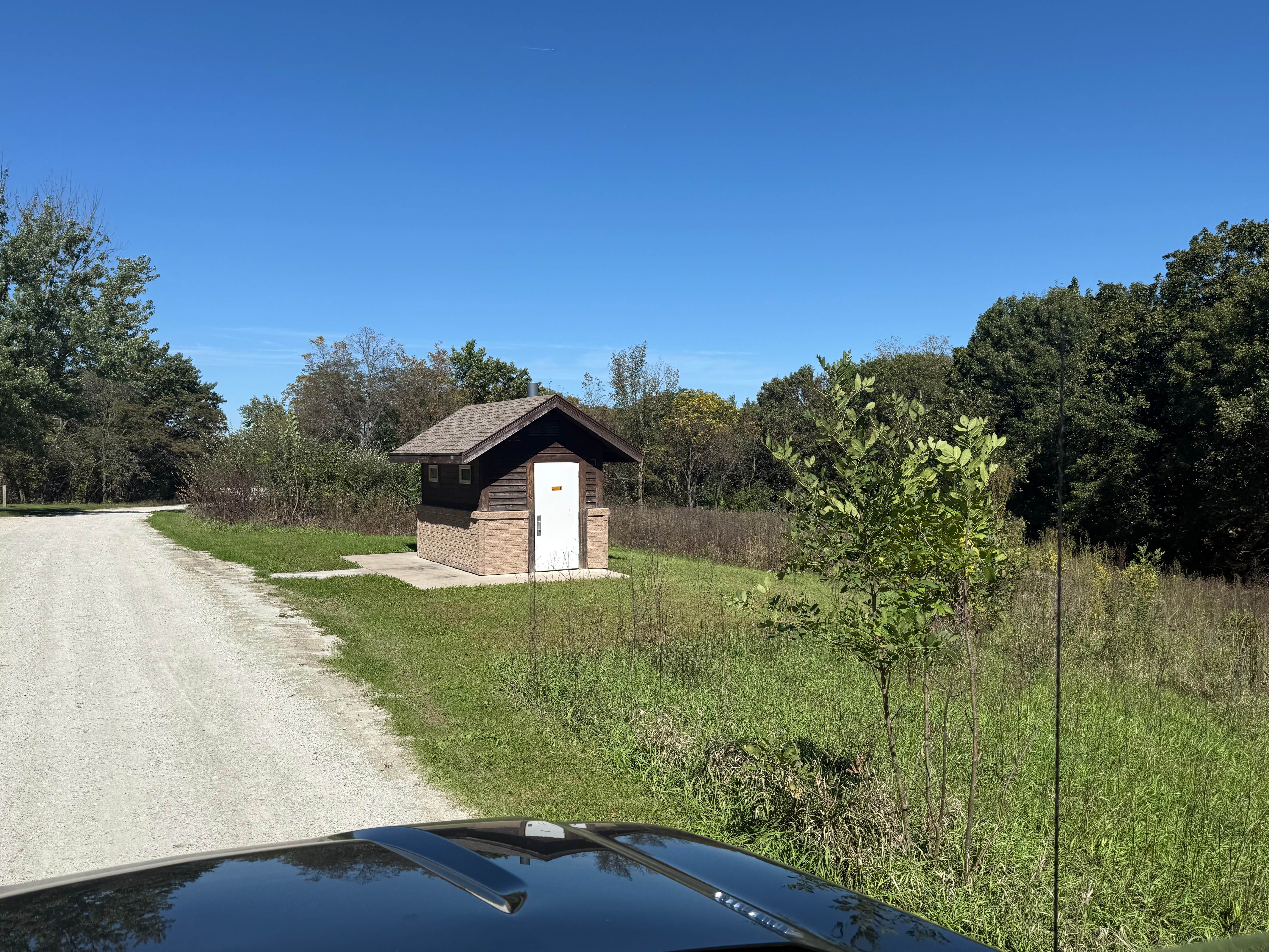 Roger's photo of glamping accommodations at Hickory Hills Park near Woodburn, IA