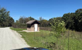 Roger's photo of glamping accommodations at Hickory Hills Park near Grimes, IA