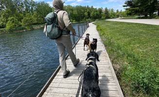 Lindsey M.'s photo of camping with pets at Jester County Park near Des Moines, IA