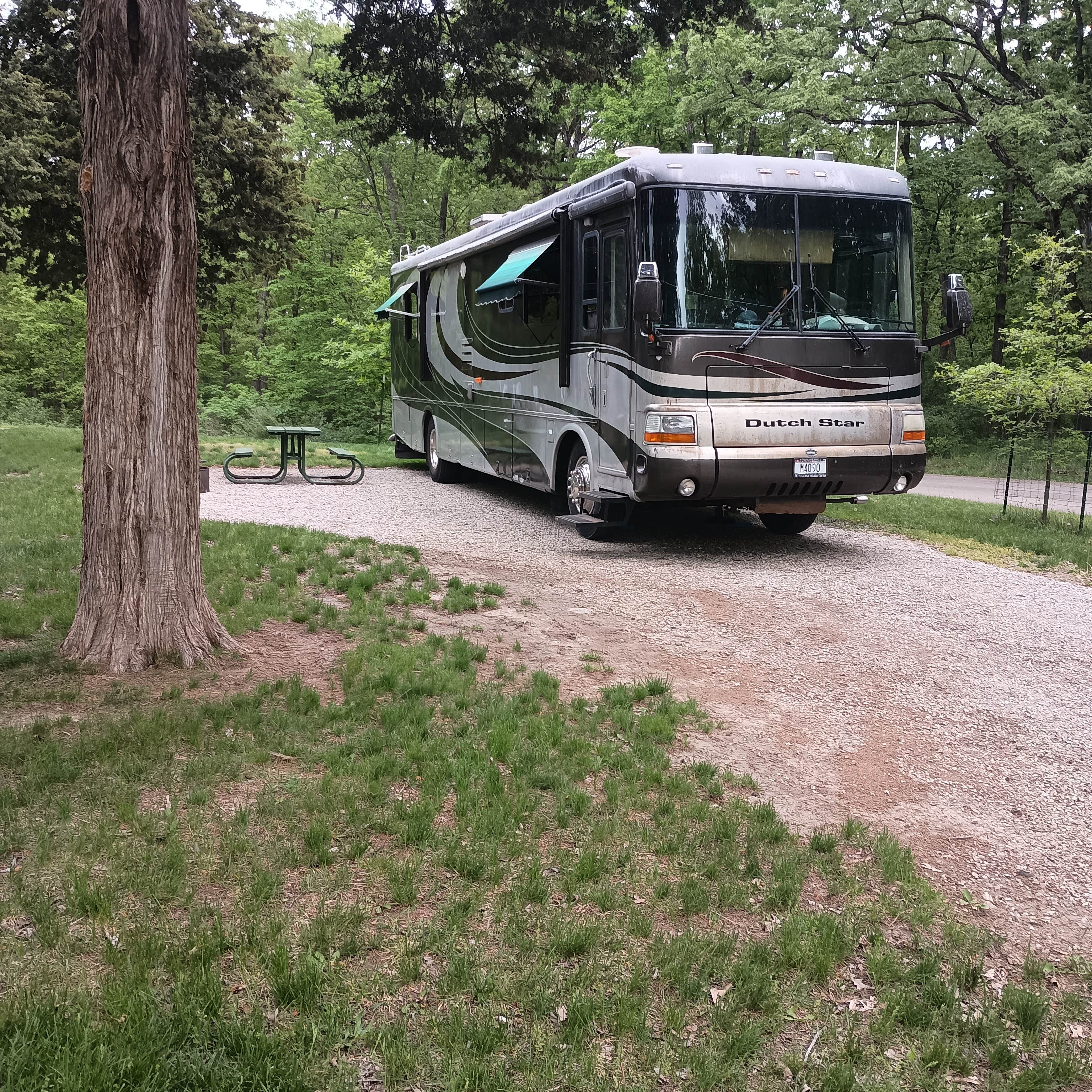Greg K.'s photo of rv camping at Lacey Keosauqua State Park Campground near Drakesville, IA