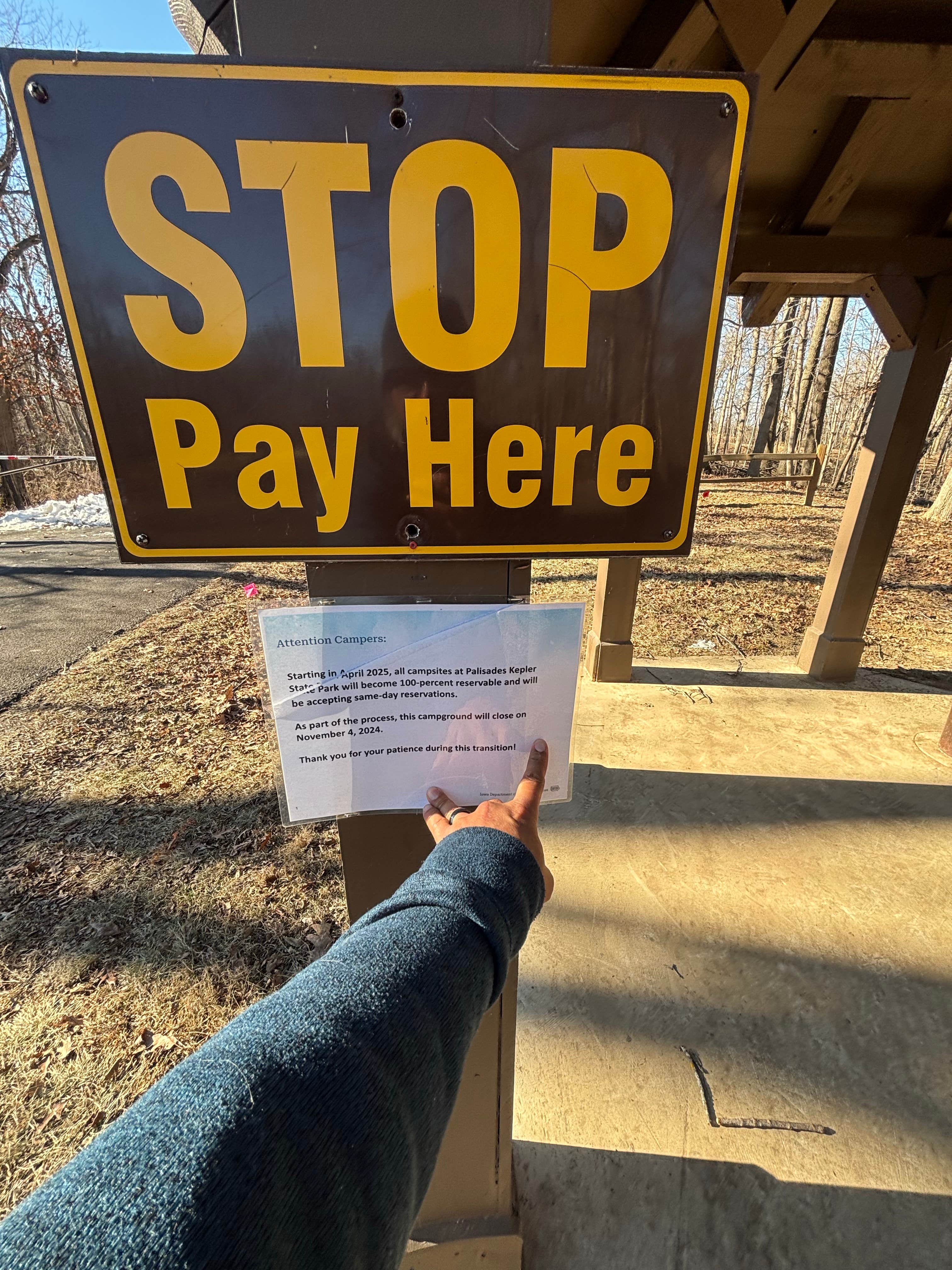 Camper-submitted photo at Palisades-Kepler State Park Campground near Anamosa, IA