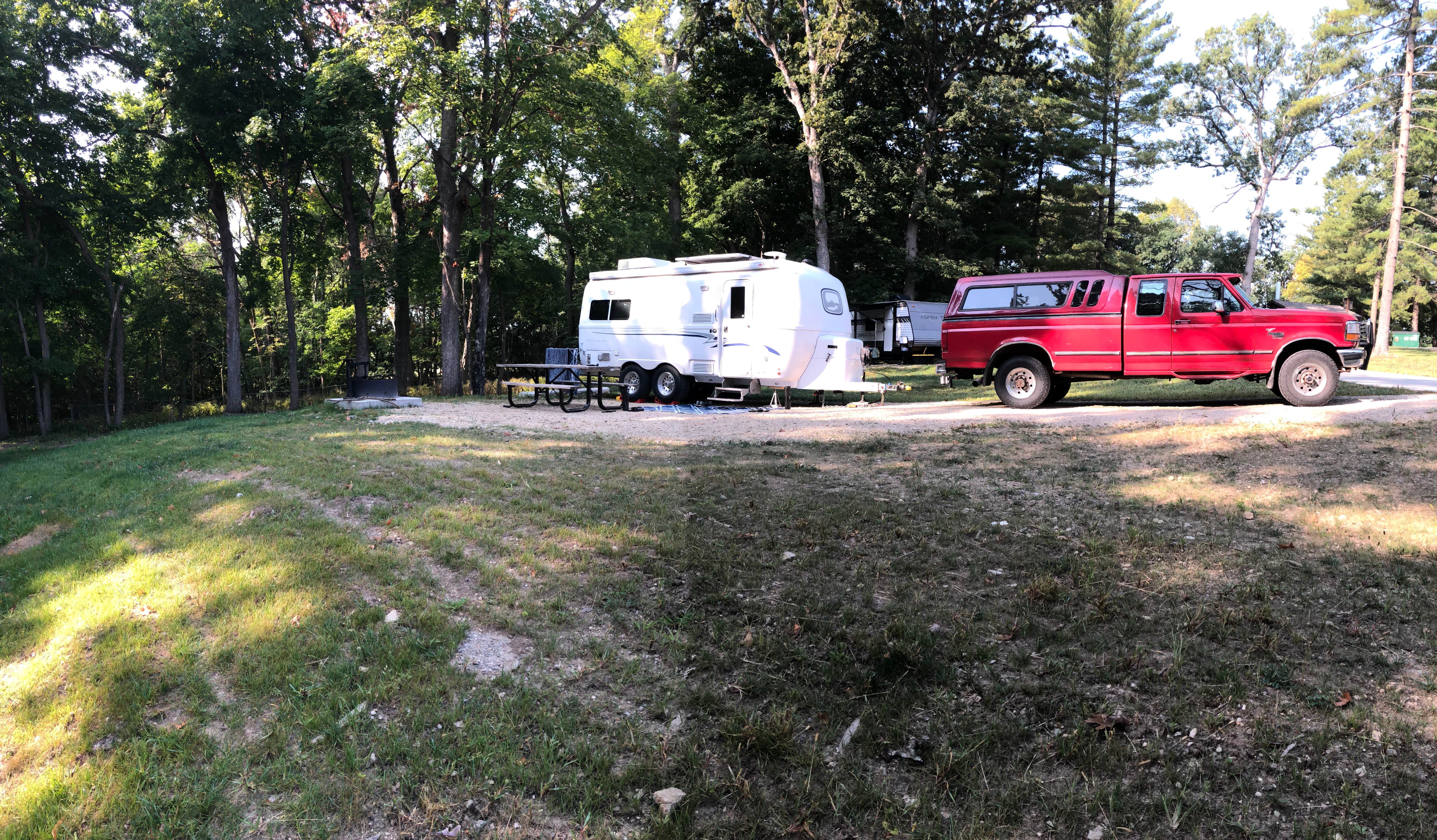 Tom's photo of rv camping at Pikes Peak State Park Campground near Elkader, IA
