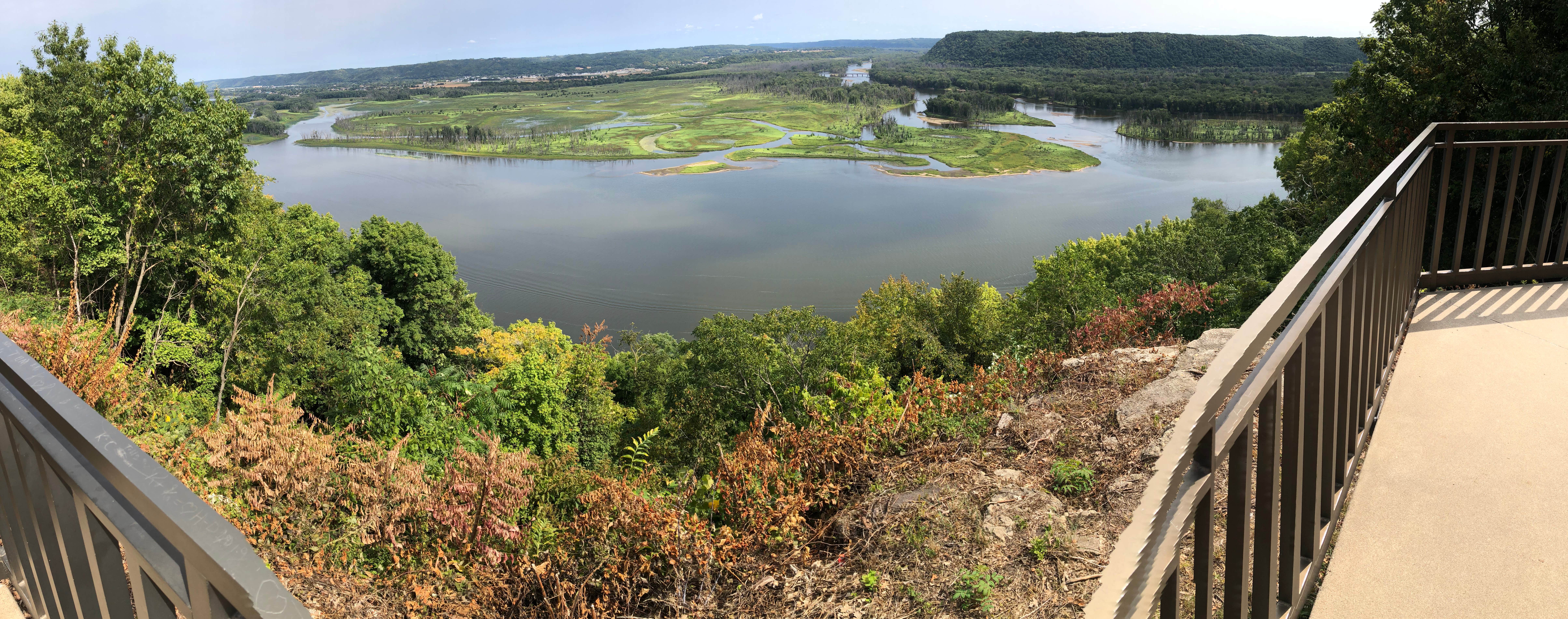 Tom's photo of camping with pets at Pikes Peak State Park Campground near Decorah, IA