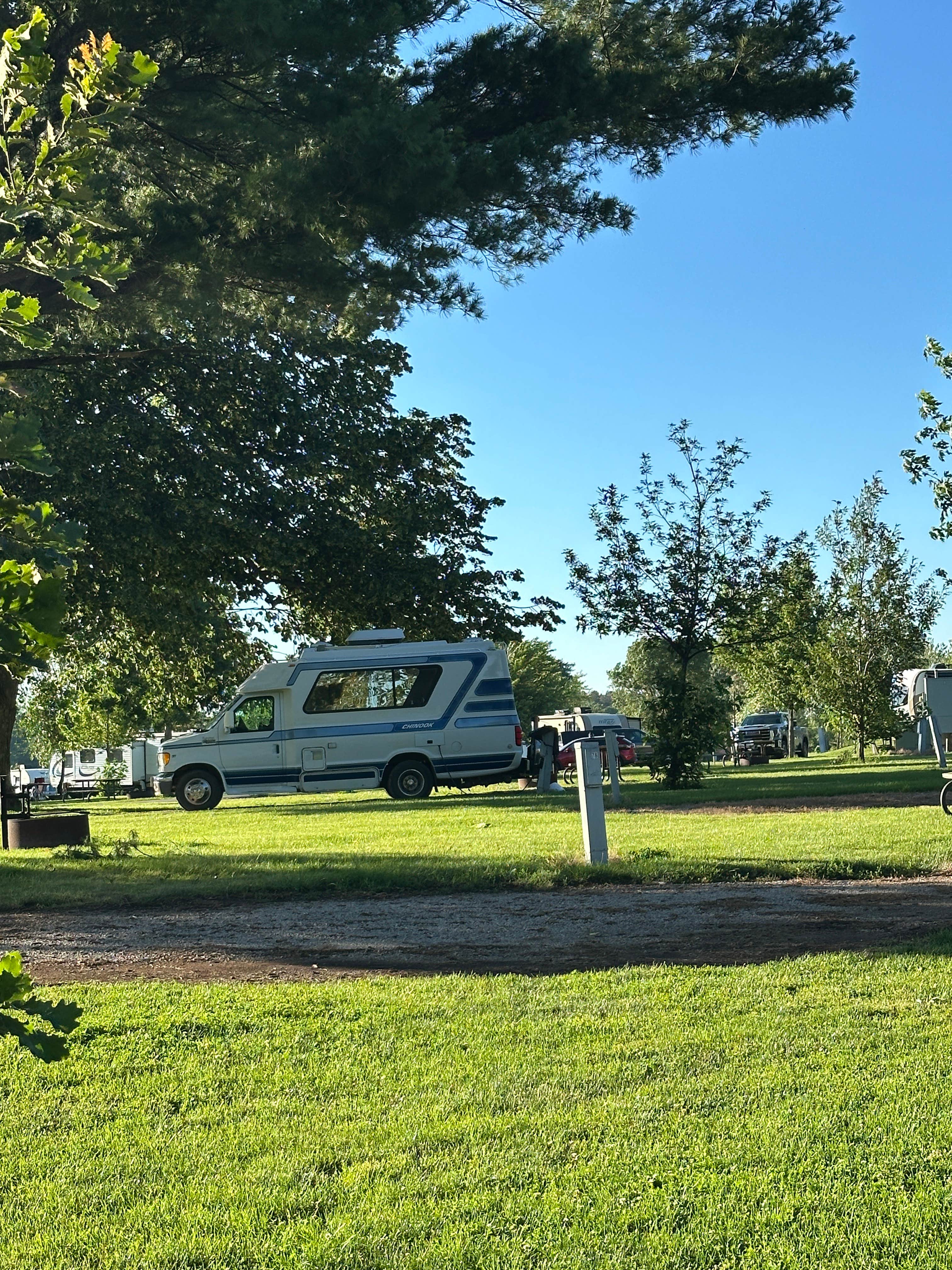Kathy B.'s photo of rv camping at Rock Creek State Park Campground near Garwin, IA