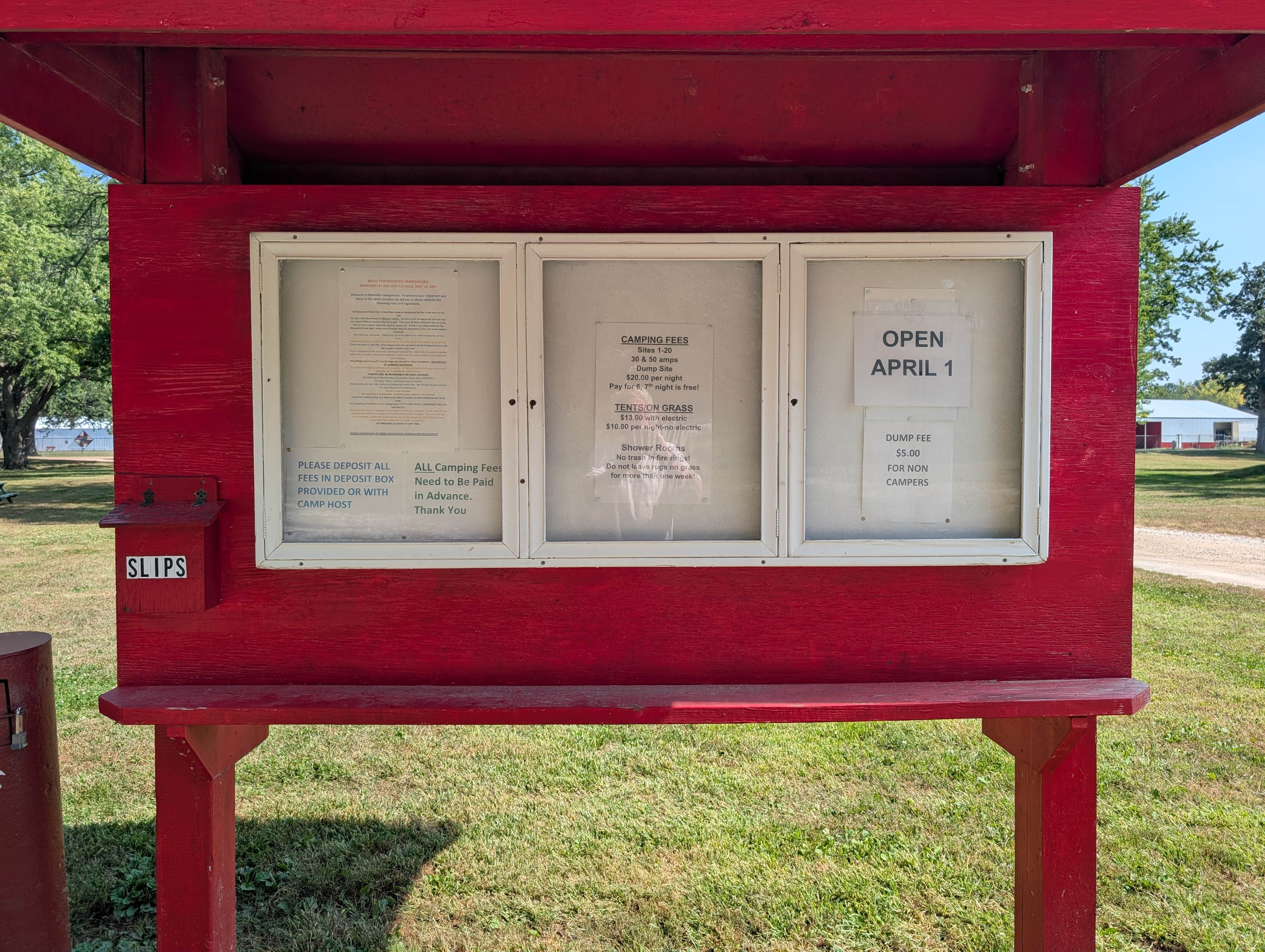 Camper-submitted photo at Sac City Park near Lake View, IA