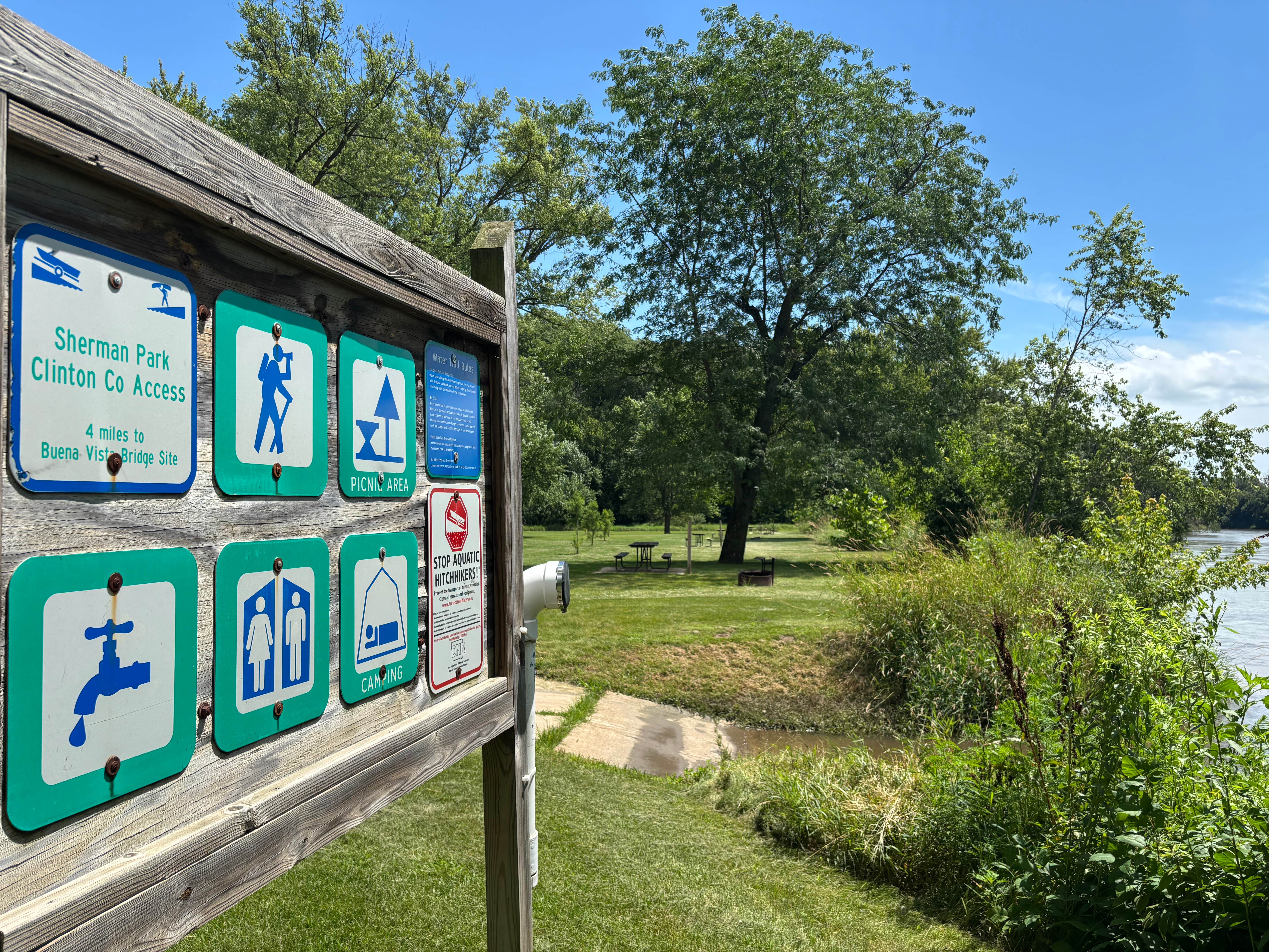 Camper-submitted photo at Sherman Co Park near Wheatland, IA