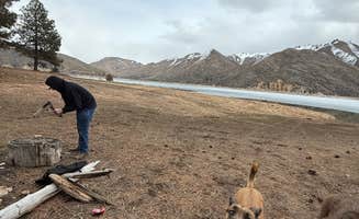 Austin L.'s photo of camping with pets at Irish Point Dispersed Camp Ground near Garden City, ID