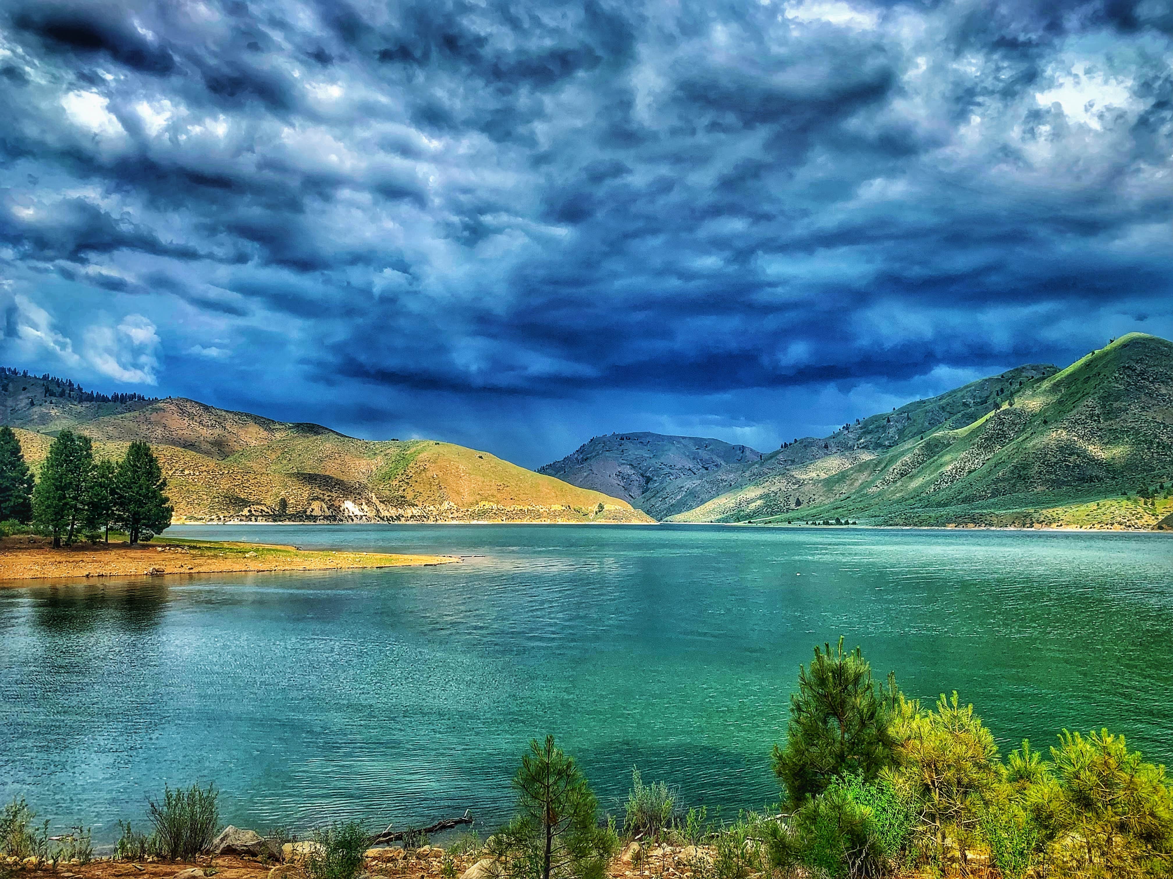 Sadie P.'s photo of a dispersed camping area at Irish Point Dispersed Camp Ground near Crouch, ID