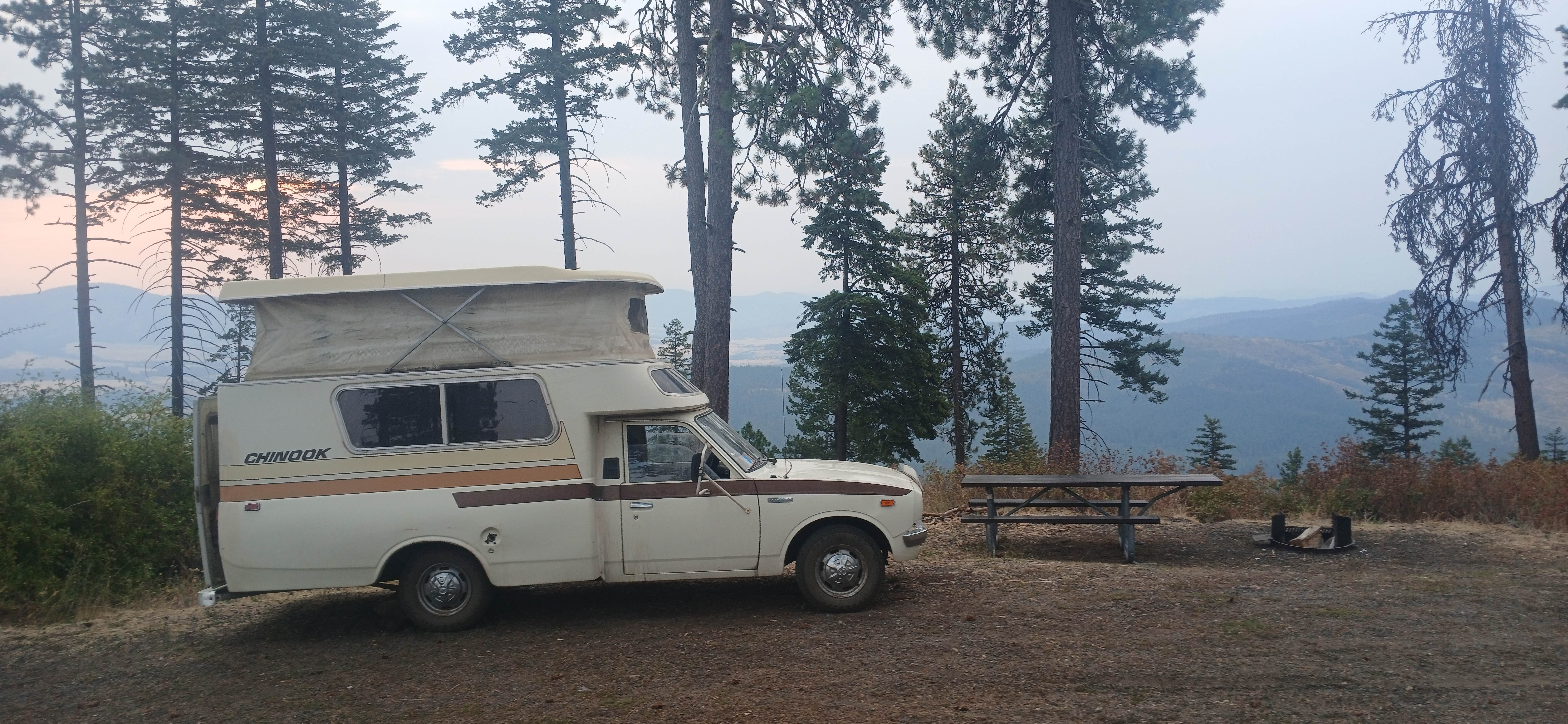 Camping near Soaring Hawk RV Resort: Iron Mountain Campground — Mary Minerva McCroskey State Park, Potlatch, Idaho