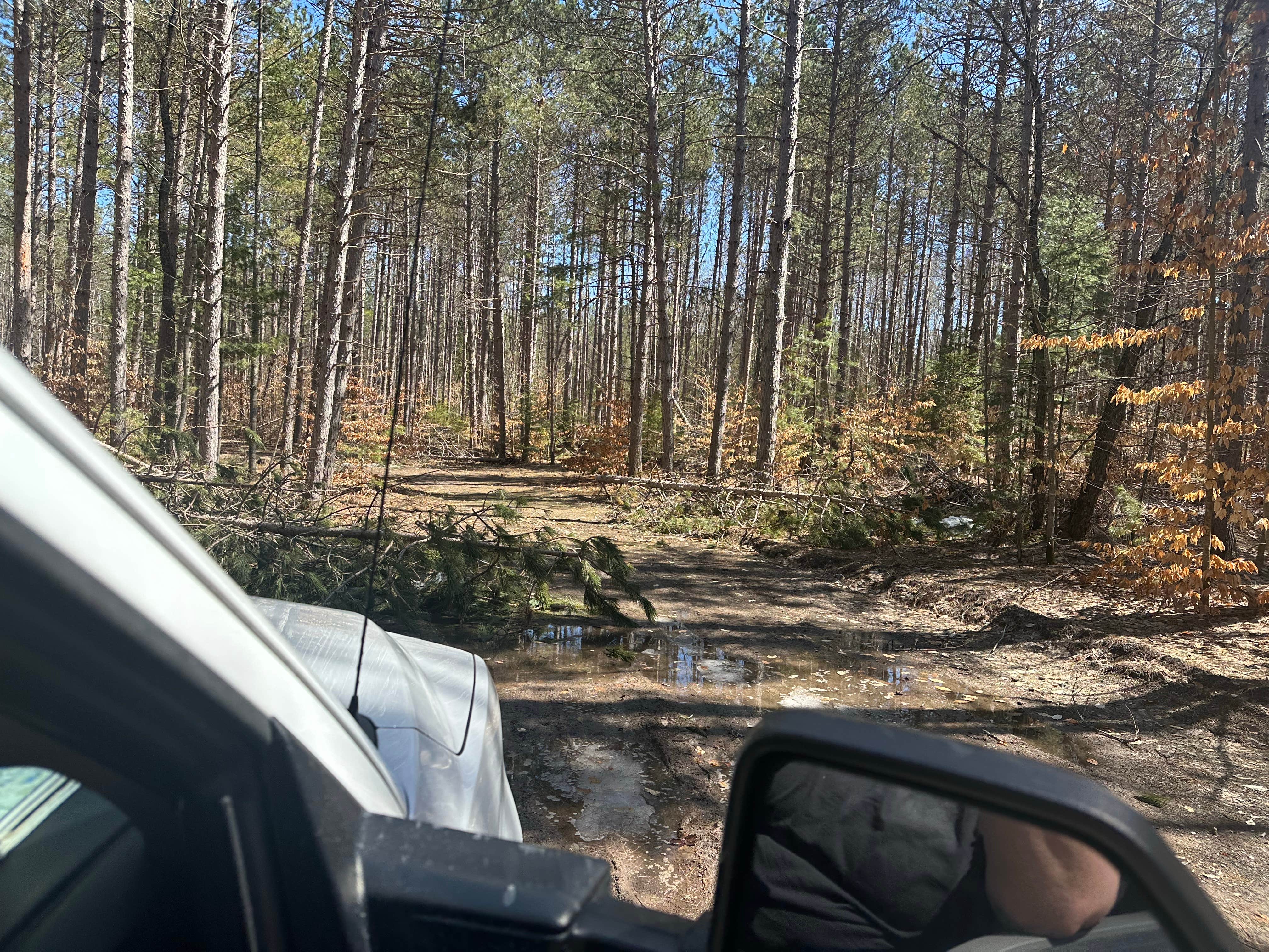 Camping near Lake Superior Beachfront (US Forest Land): Ironjaw Lake Dispersed Campsite, Wetmore, Michigan