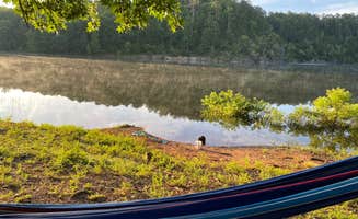 Charity S.'s photo of a dispersed camping area at Irons Fork near Mount Ida, AR