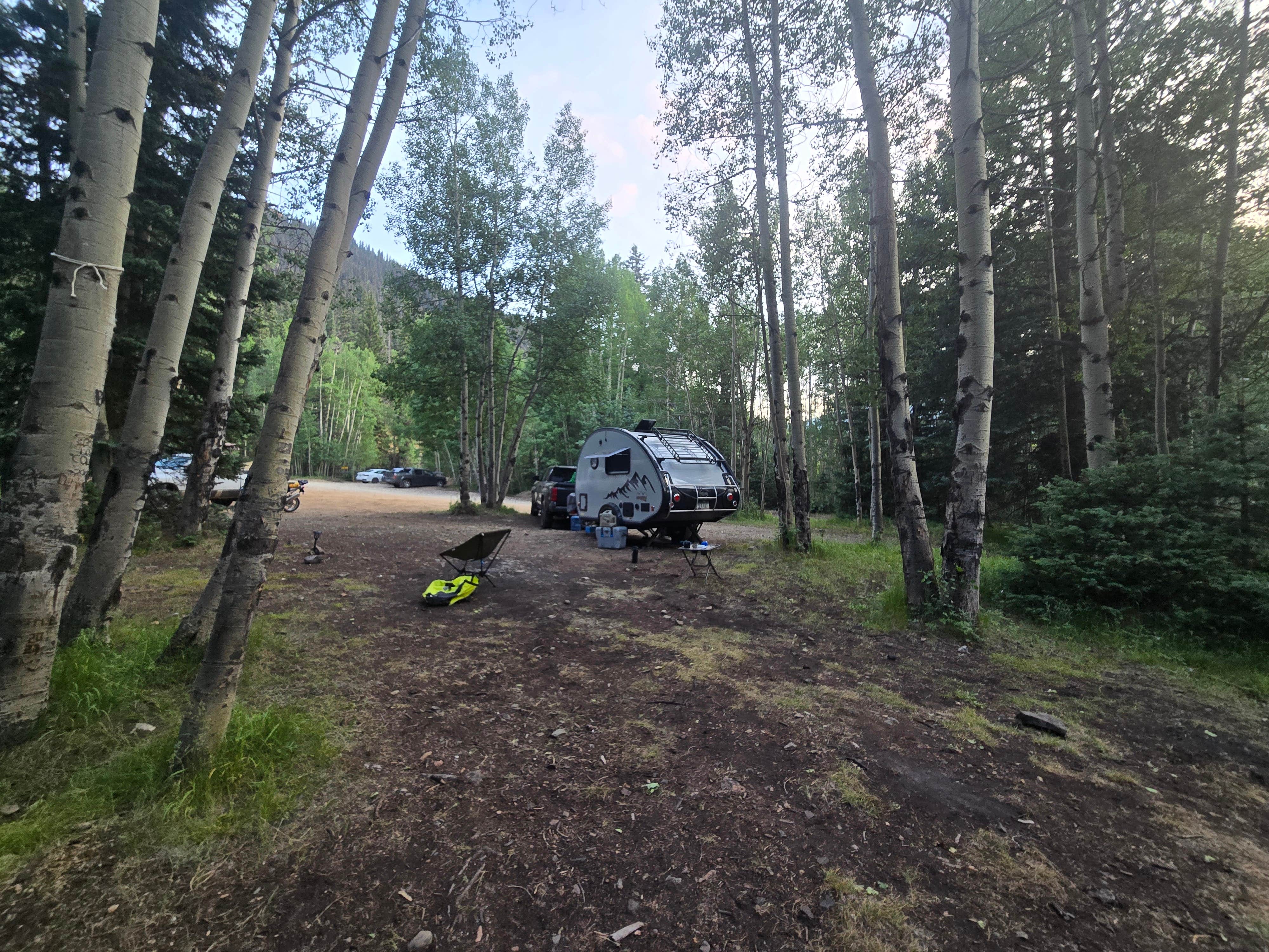 Steve M.'s photo of a dispersed camping area at Ironton Dispersed San Juan NF near Ouray, CO