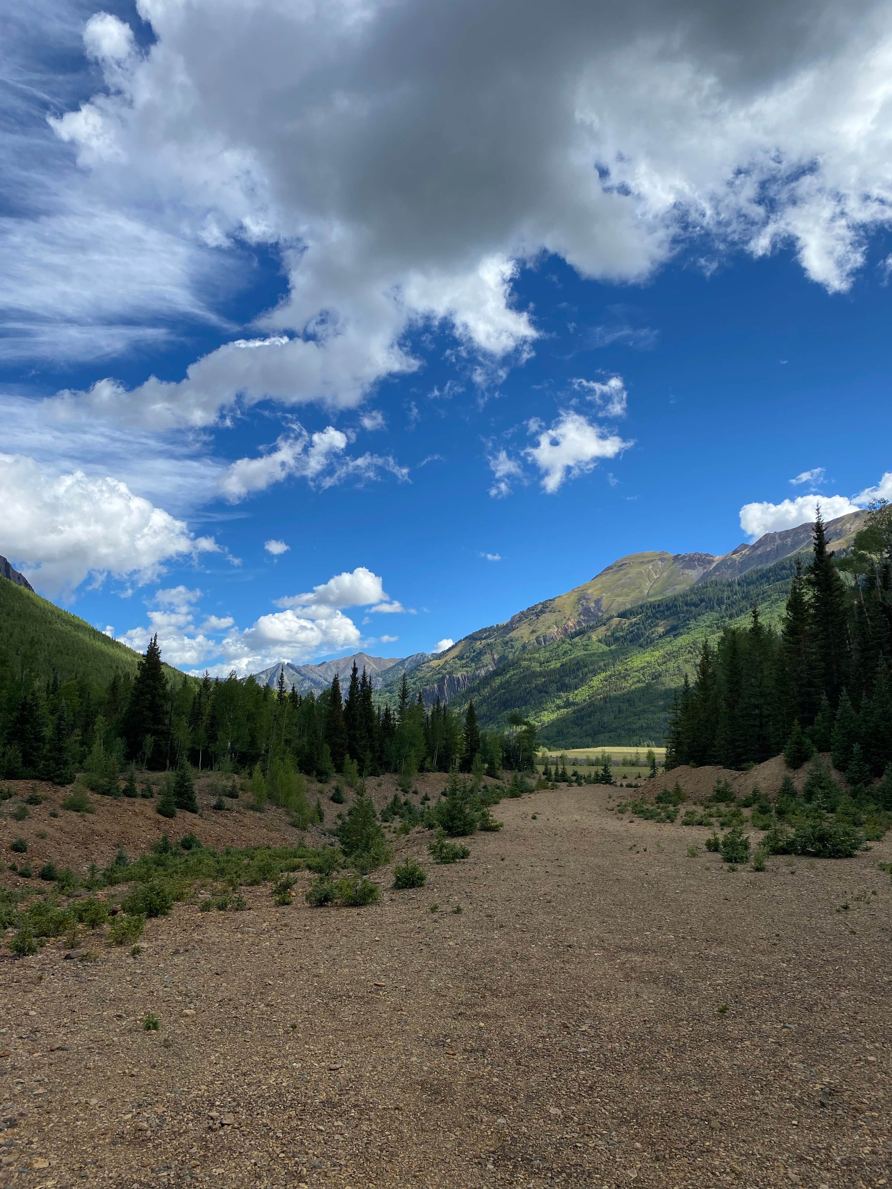 Grace P.'s photo of a dispersed camping area at Ironton Park Dispersed near Ouray, CO