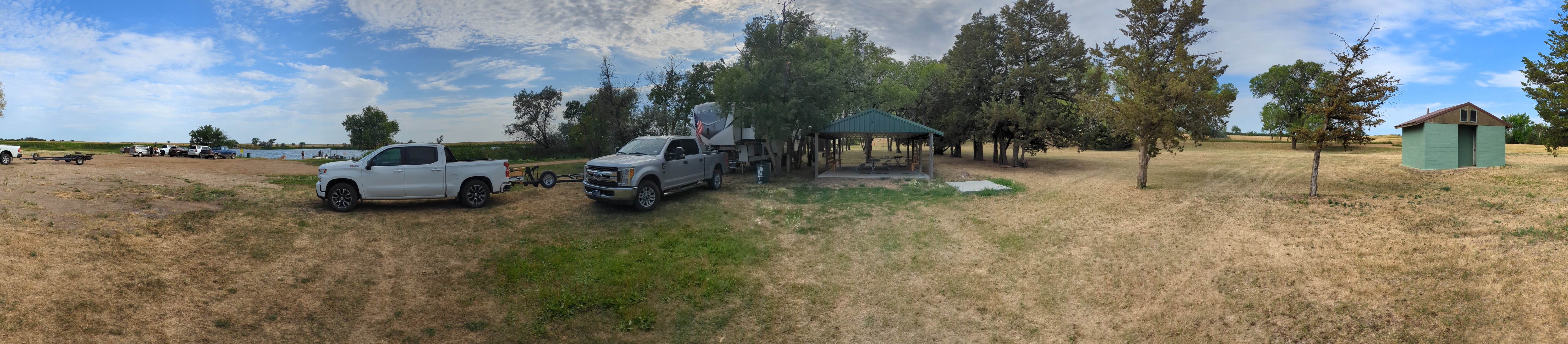 Camper-submitted photo at Isabel Lake near Mobridge, SD