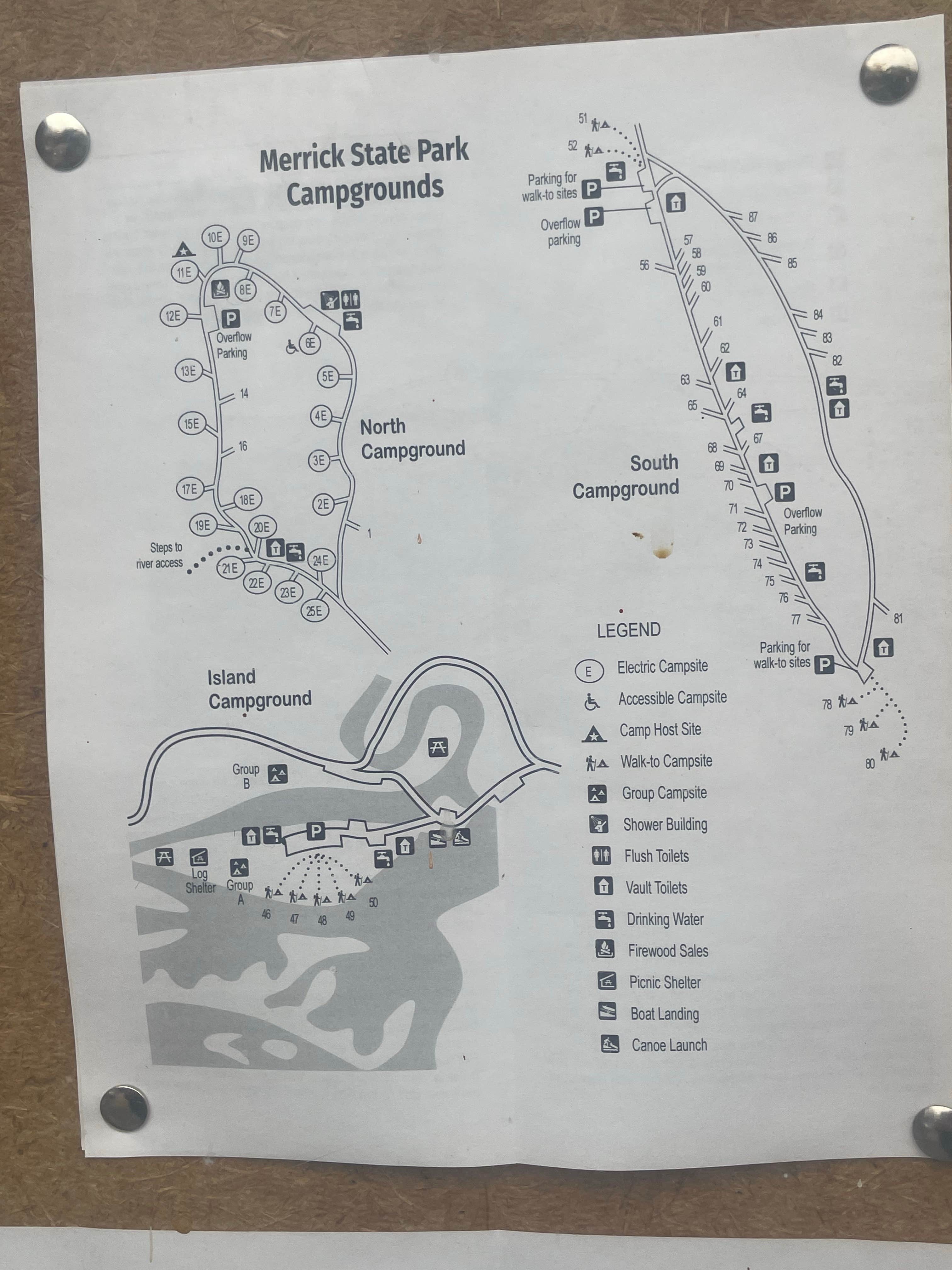 Camper-submitted photo at Island Campground — Merrick State Park near Humbird, WI