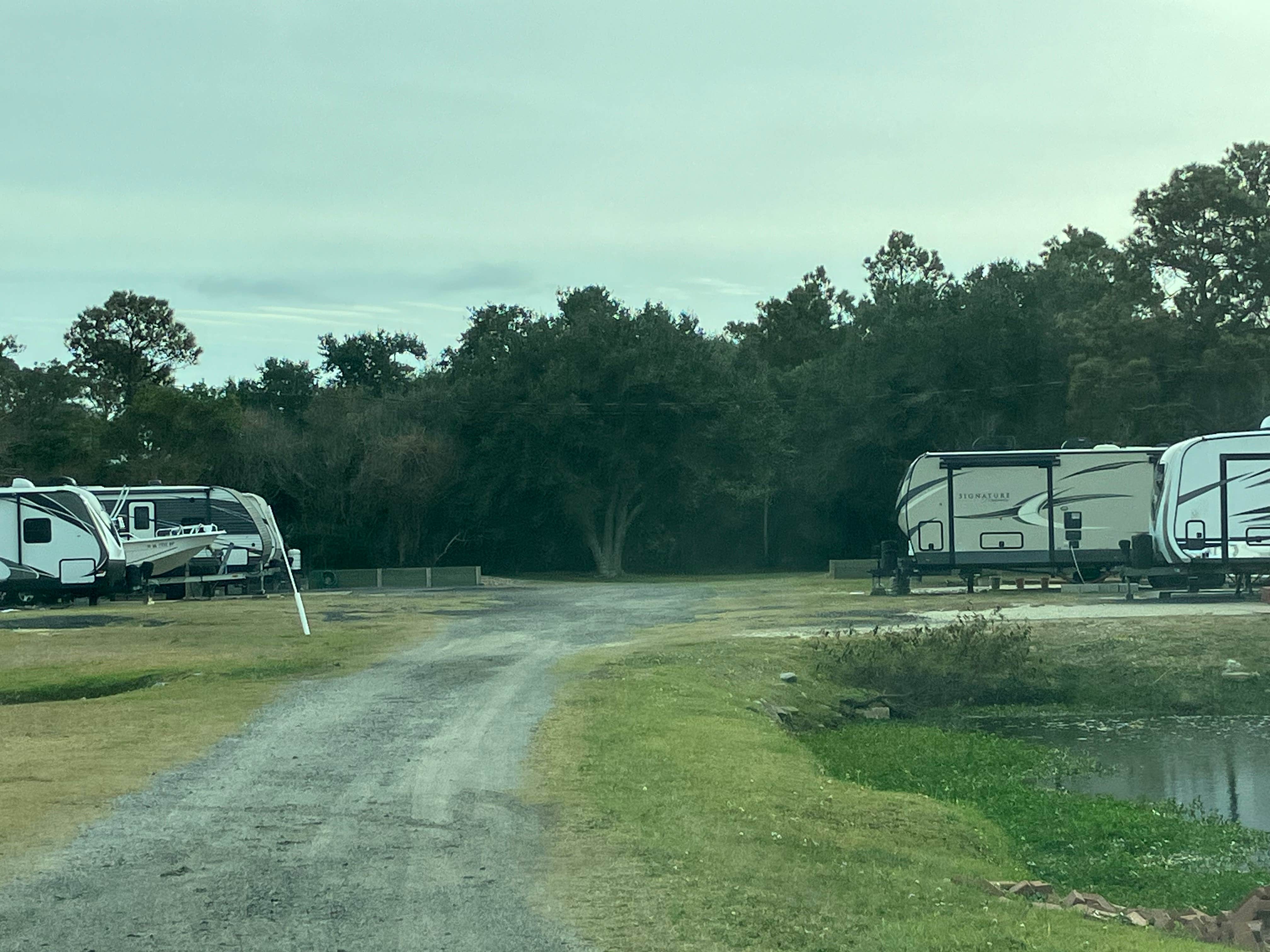 Roger W.'s photo of rv camping at Island Hide-A-Way Campground near Buxton, NC