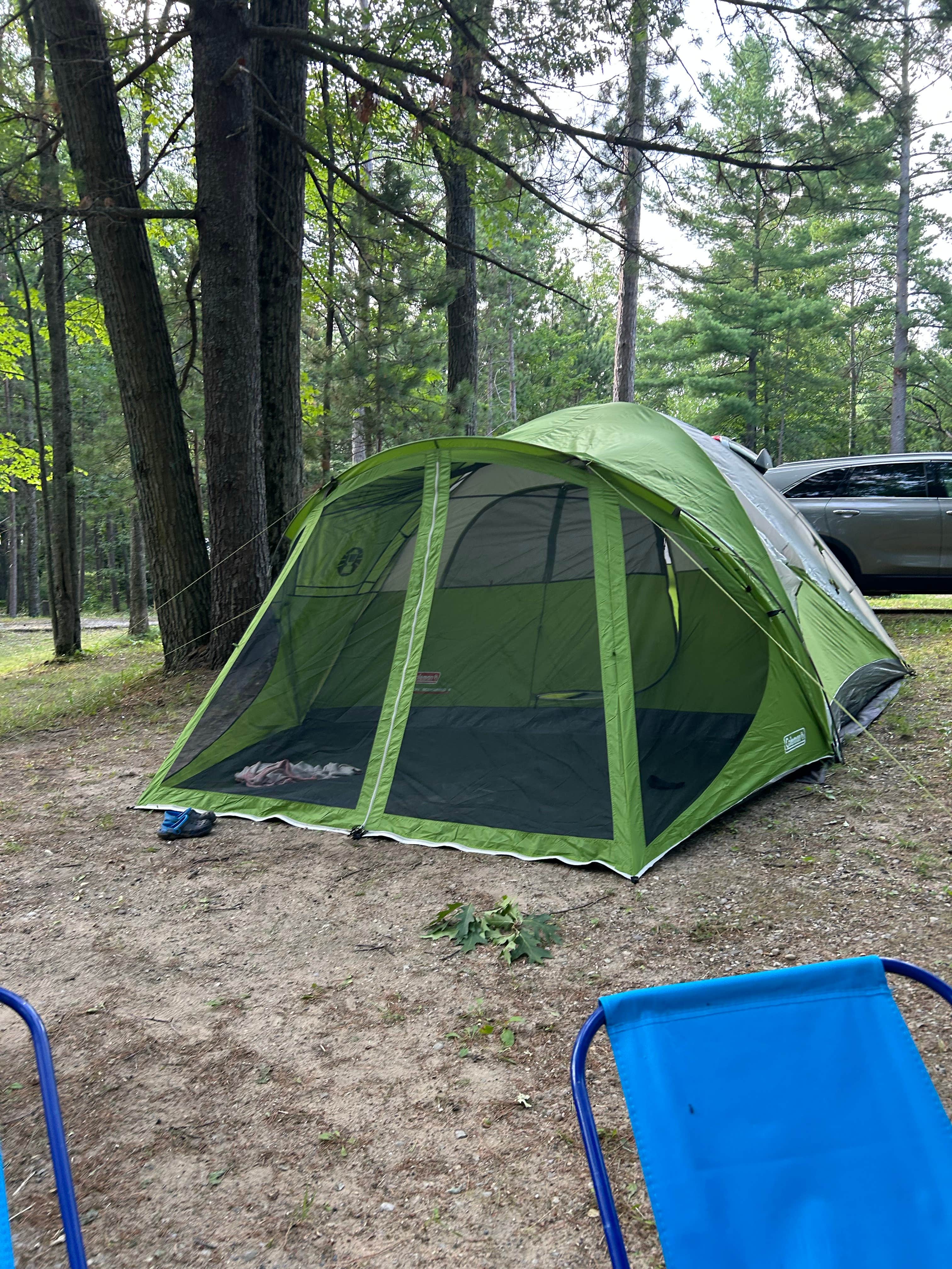 Camper-submitted photo at Island Lake (MI) — Huron Manistee National Forests near Rose City, MI