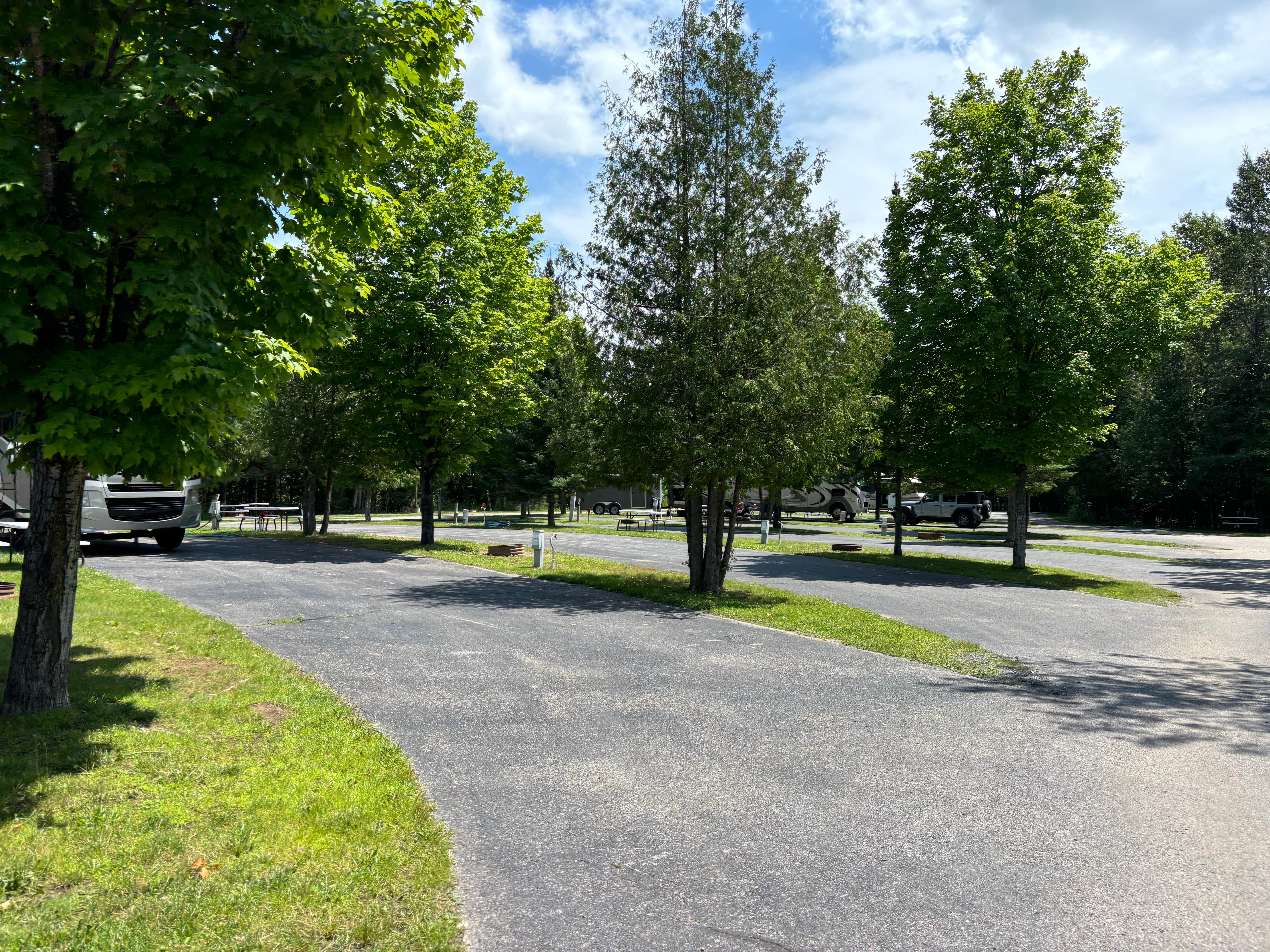 Camper-submitted photo at Island Resort and Casino RV Park near Pembine, WI