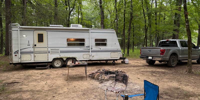 Camper submitted image from Jack Creek Dispersed, Ouachita National Forest, AR