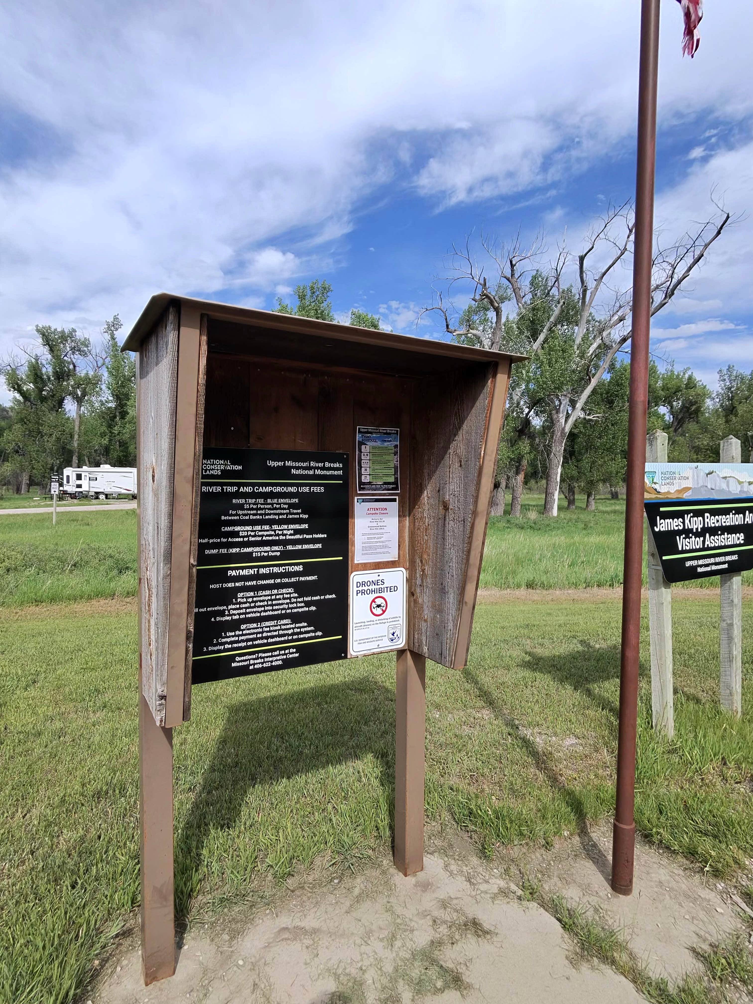 Camper-submitted photo at James Kipp campground near Winifred, MT