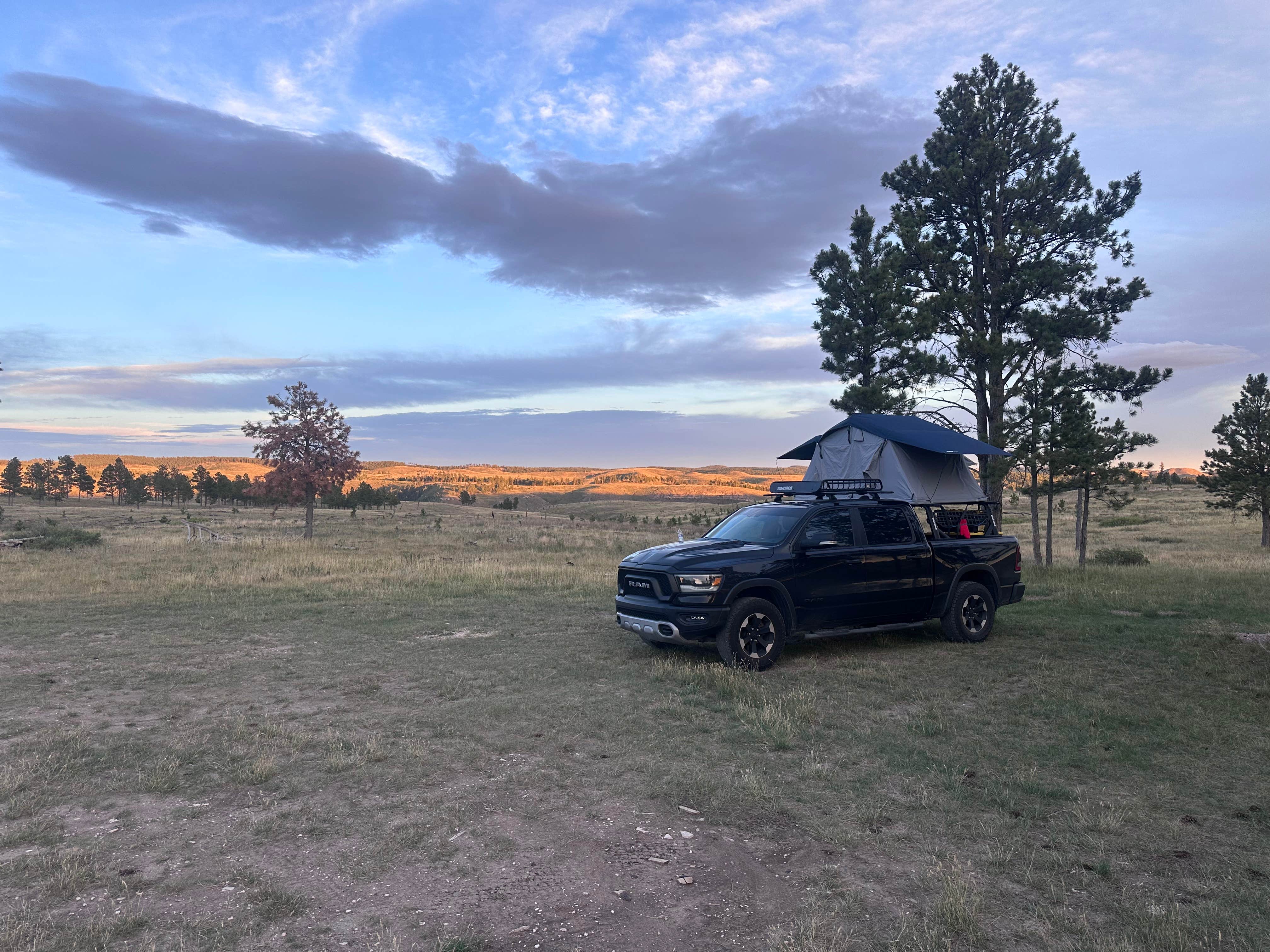 Jewel Cave dispersed camping