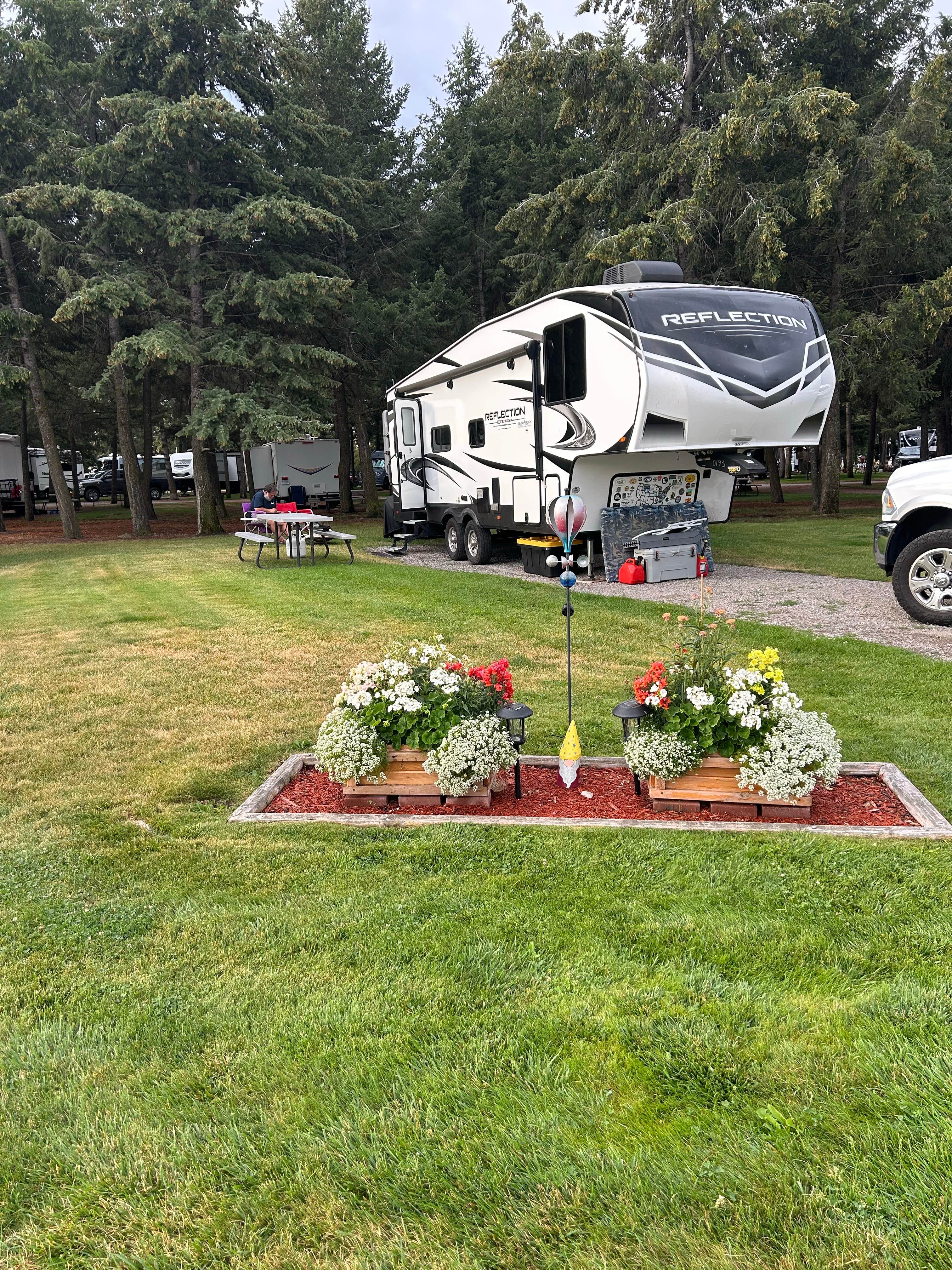 Camper-submitted photo at Jim & Mary's RV Park near Lolo, MT