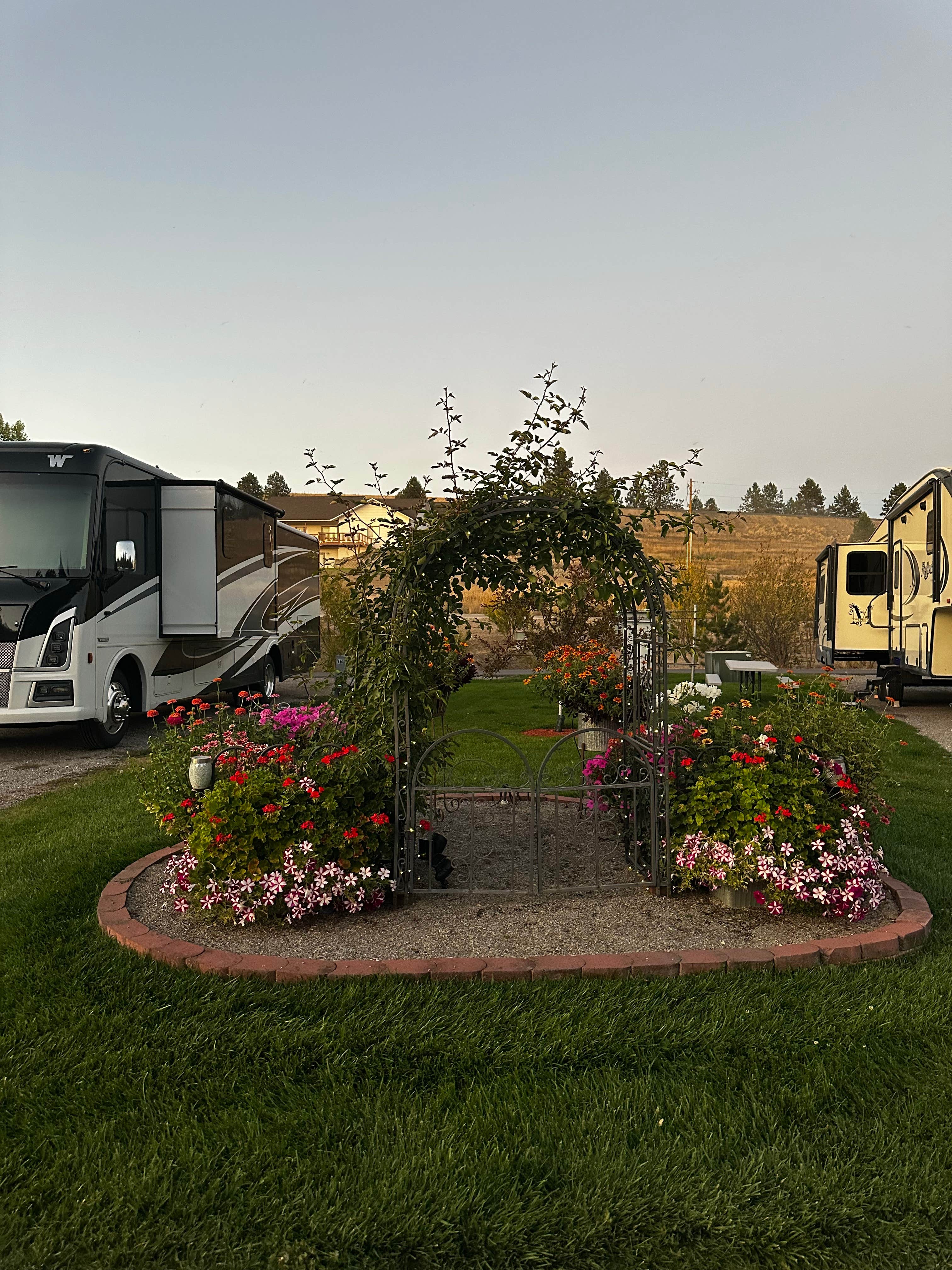 yolunde S.'s photo of rv camping at Jim & Mary's RV Park near Bonner, MT