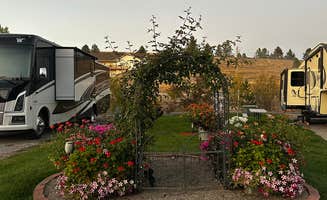 yolunde S.'s photo of rv camping at Jim & Mary's RV Park near Alberton, MT