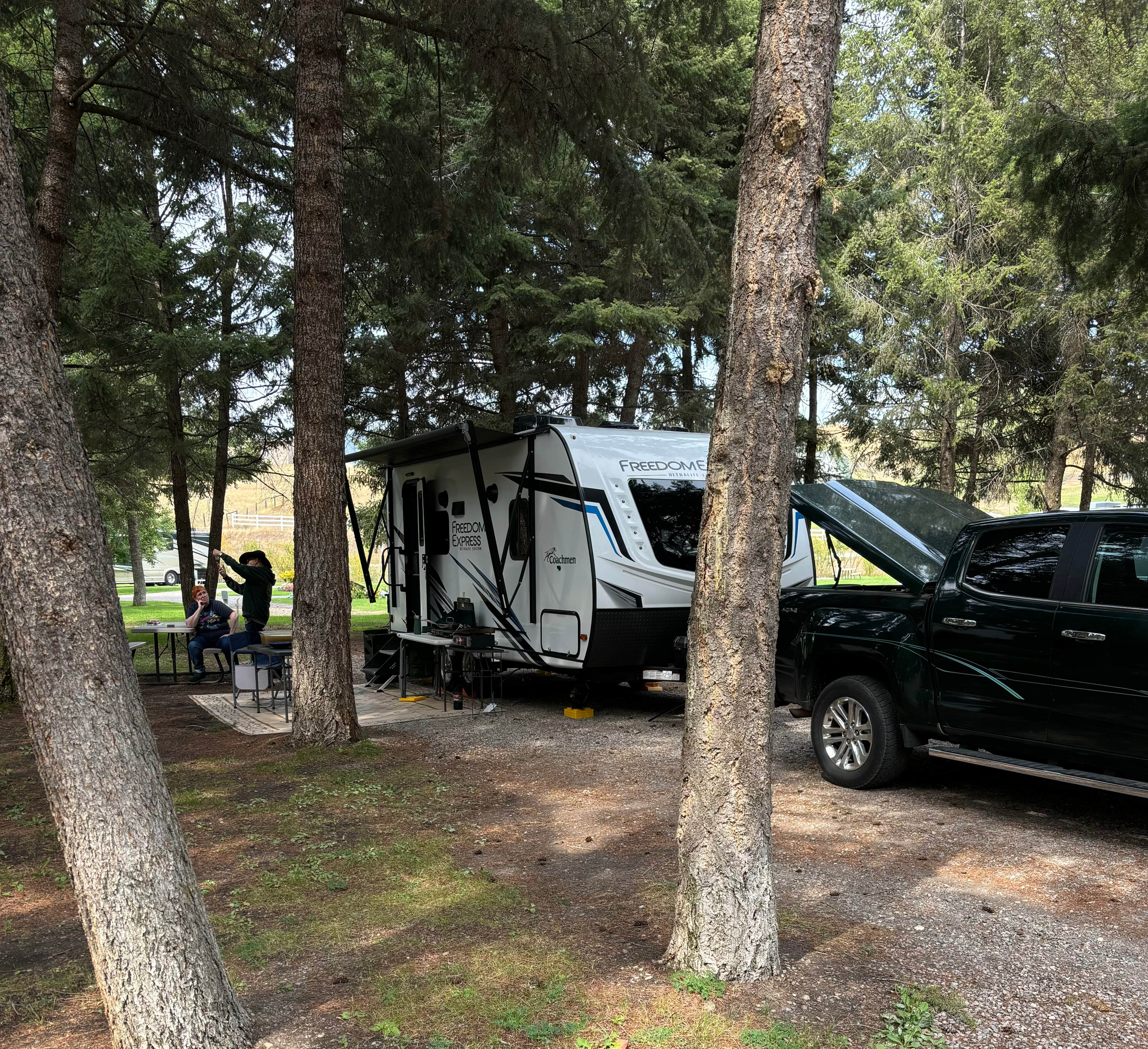 Dawna H.'s photo of rv camping at Jim & Mary's RV Park near Florence, MT