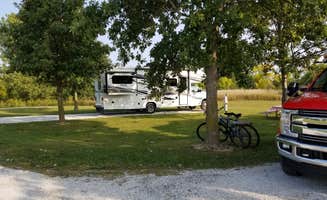David F.'s photo of rv camping at Primitive Campground — Jim Edgar Panther Creek State Fish and Wildlife Area near Timewell, IL