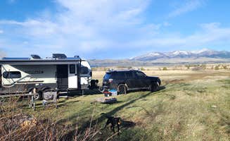 Janelle D.'s photo of camping with pets at Jo Bonner Campground near Neihart, MT