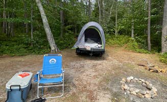 Robert K.'s photo of tent camping at Jones Pond NYSDEC Primitive Campsites near Loon Lake, NY