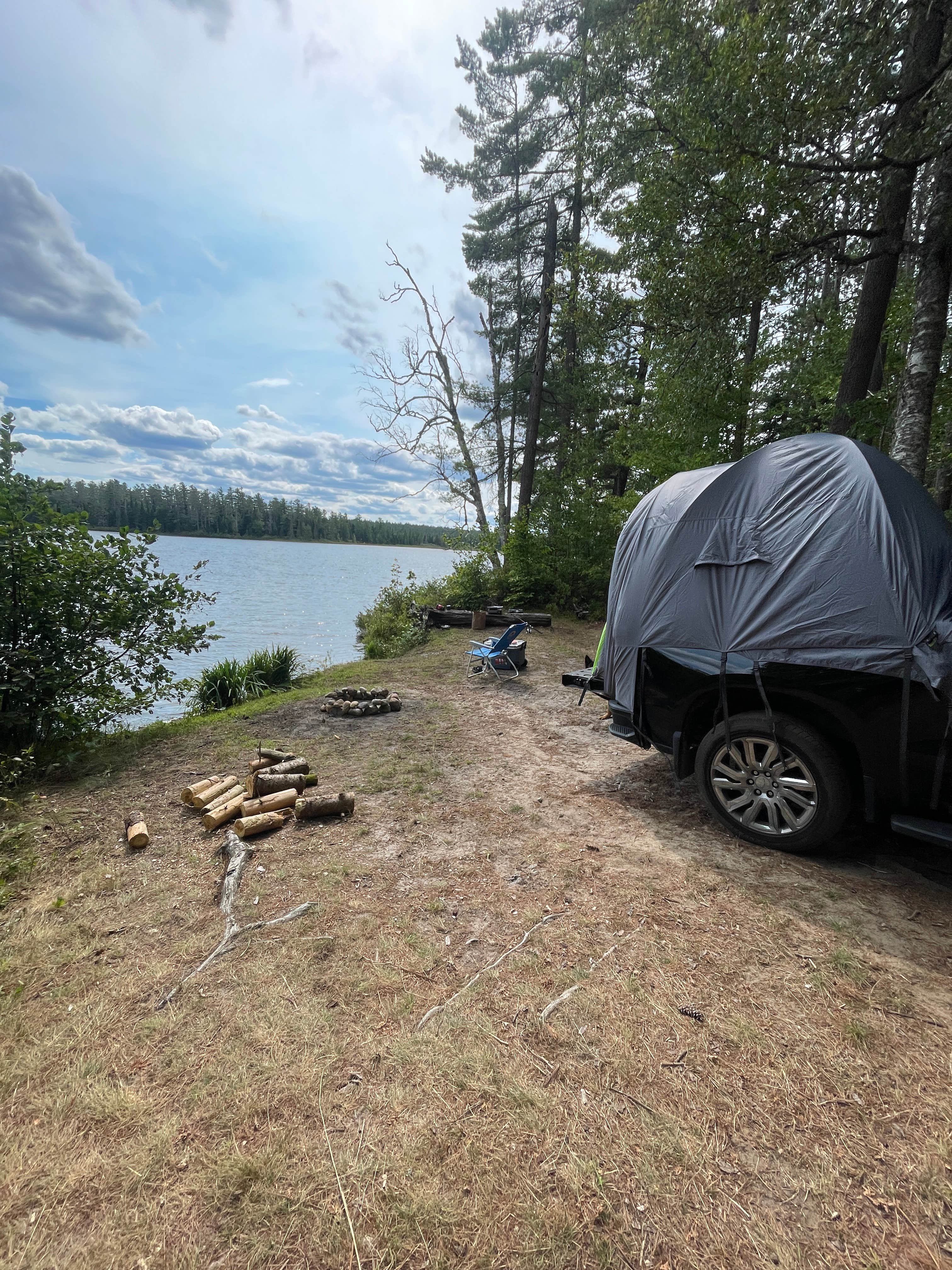 Camper-submitted photo at Jones Pond NYSDEC Primitive Campsites near Rainbow Lake, NY
