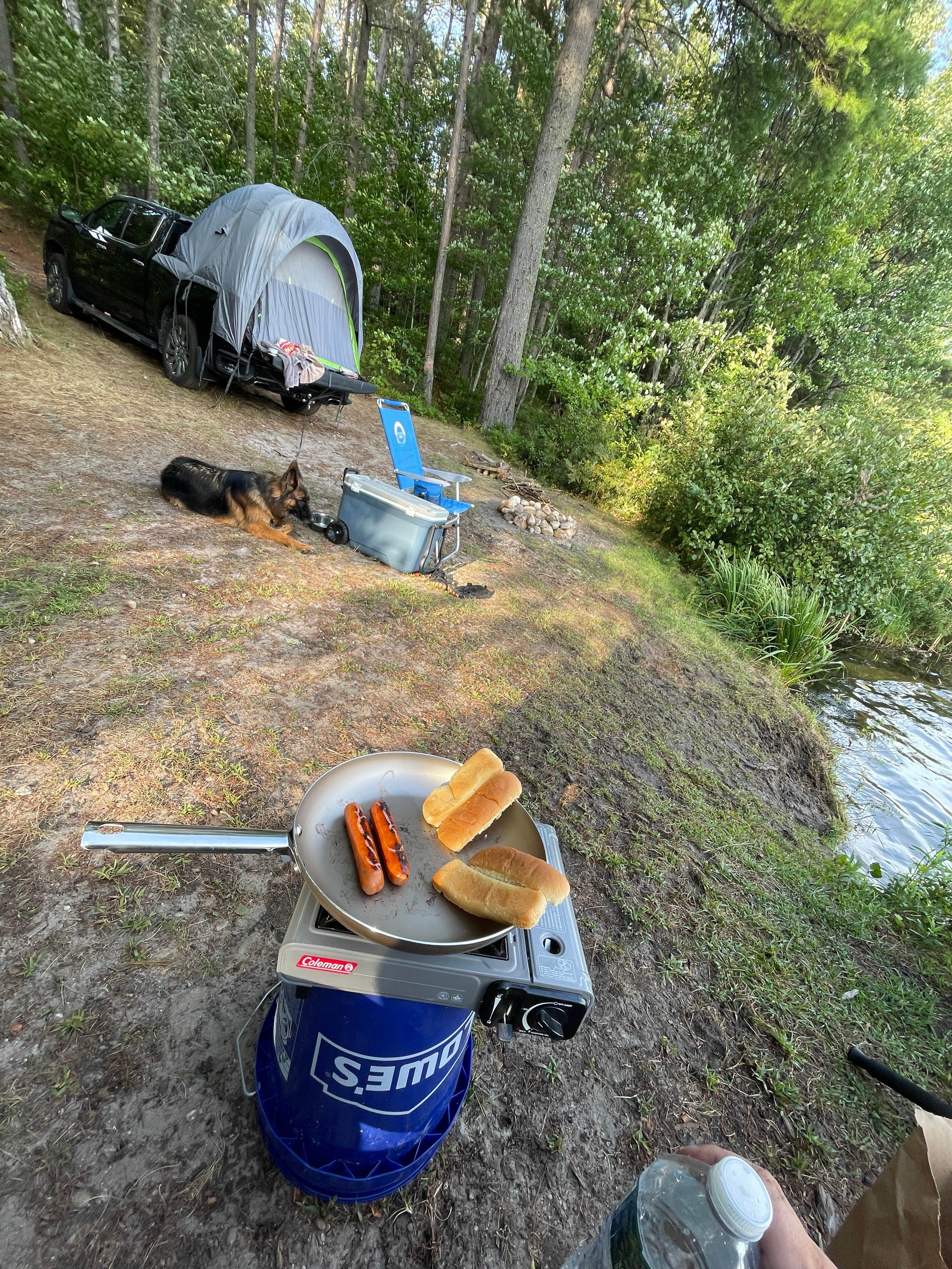 Camper-submitted photo at Jones Pond NYSDEC Primitive Campsites near Rainbow Lake, NY