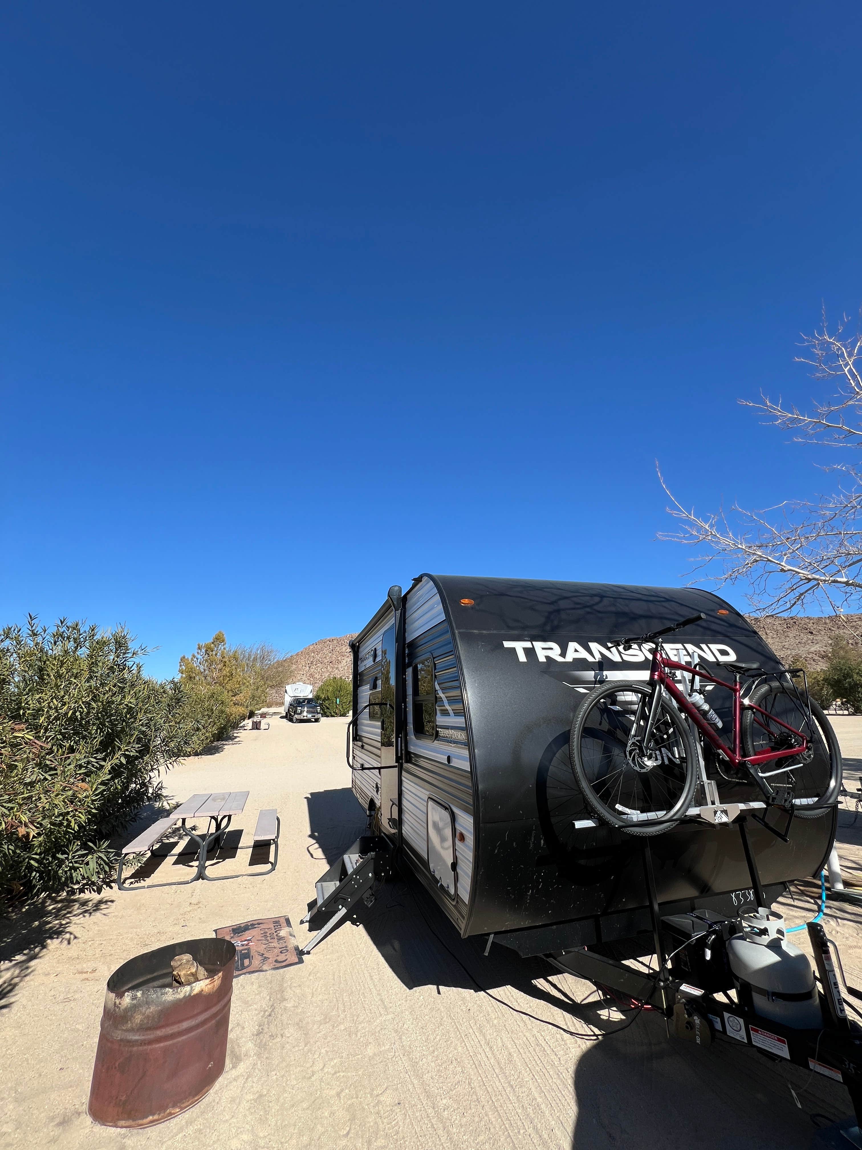 Ava C.'s photo of rv camping at Joshua Tree Lake RV & Campground near Twentynine Palms, CA